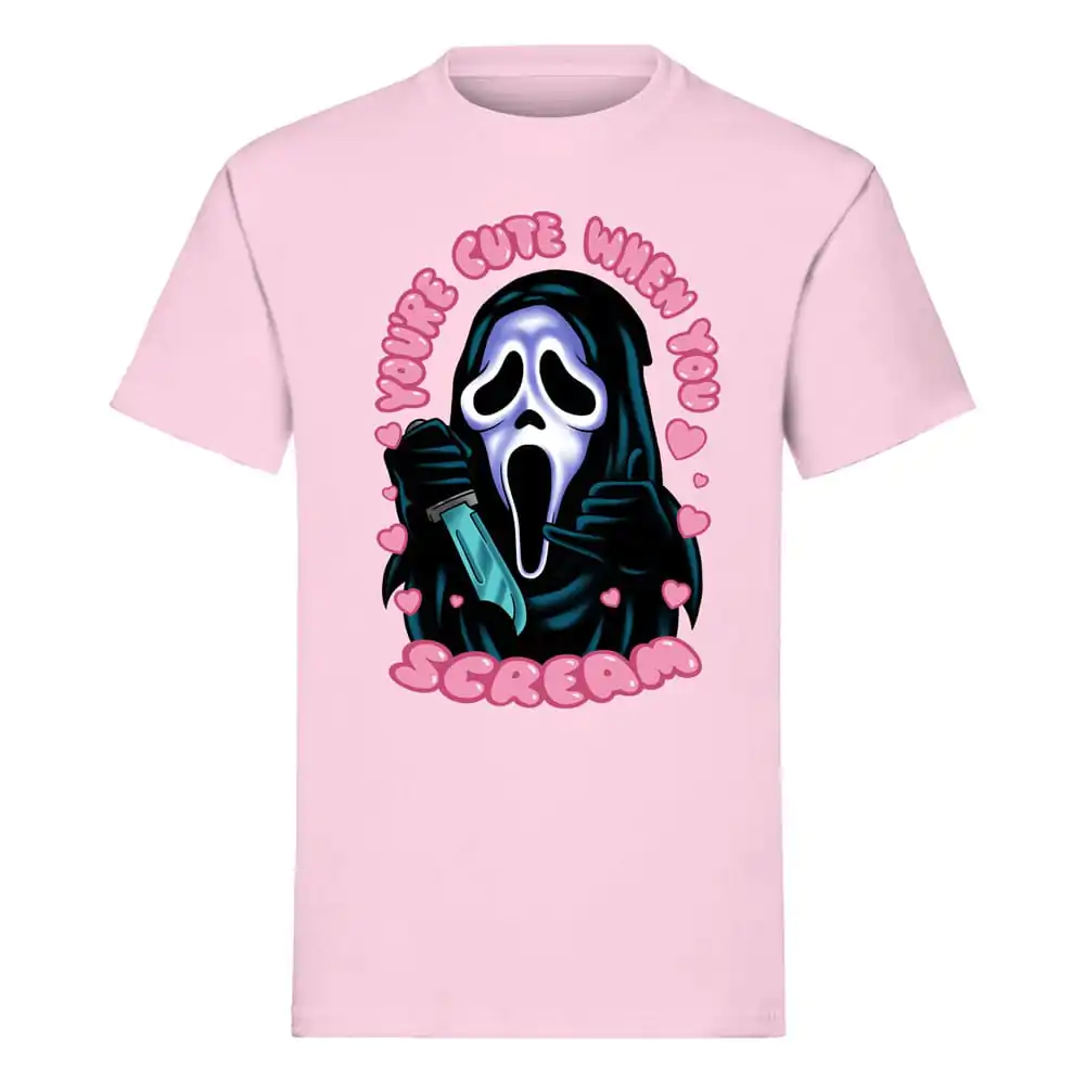 Scream majica Ghost Face You're Cute when you Scream fotografija izdelka
