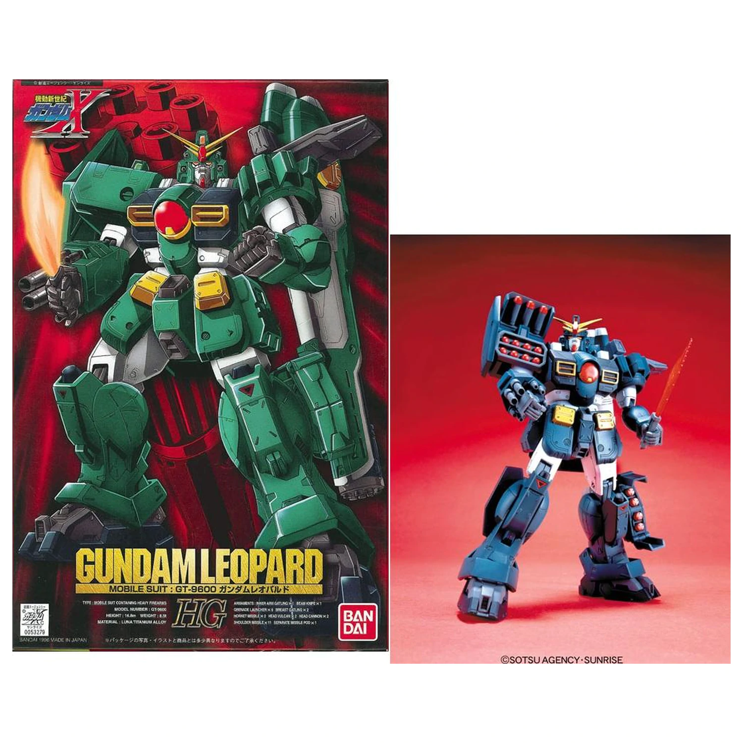 1/100 Gundam Leopard maketa fotografija izdelka