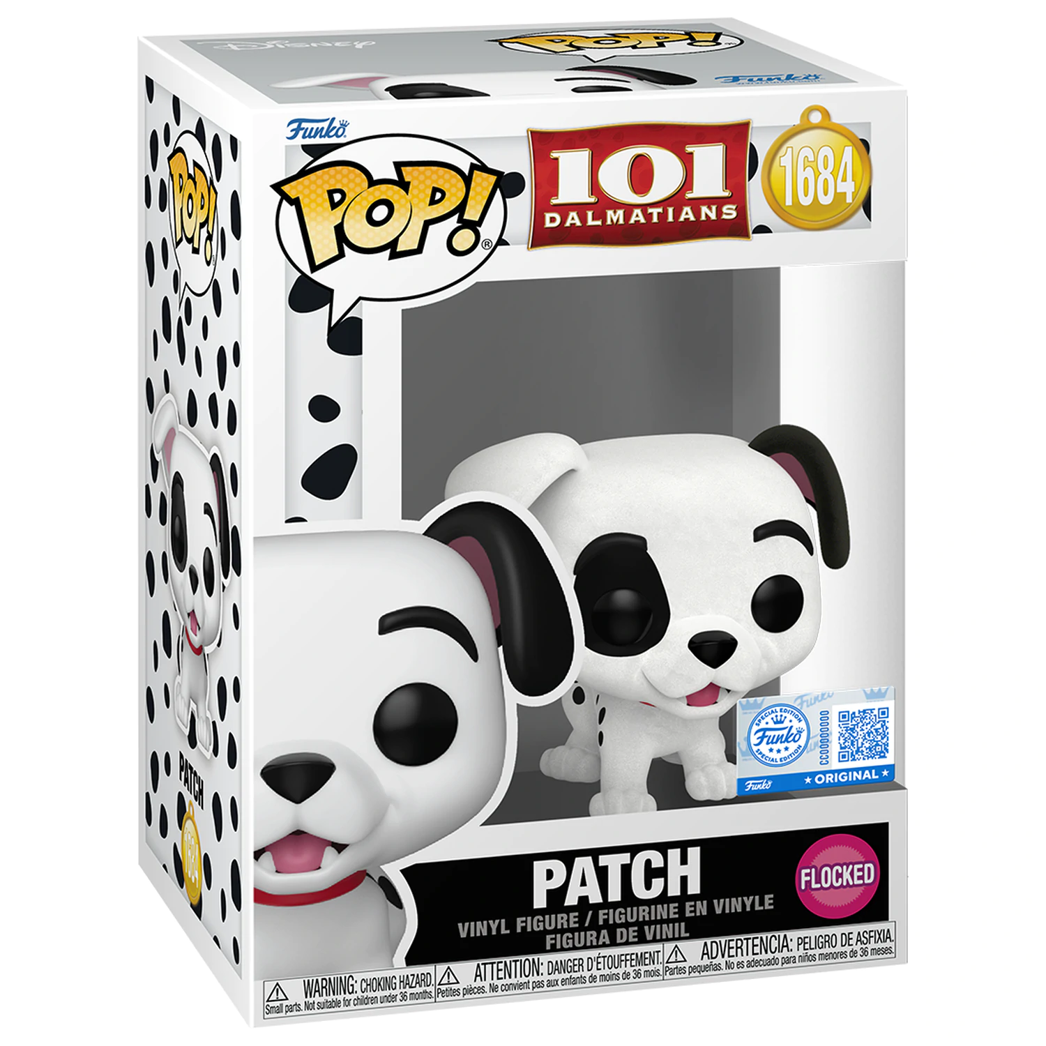 101 Dalmatians Funko POP! Vinyl figura Patch (Focked) Exclusive 9 cm fotografija izdelka