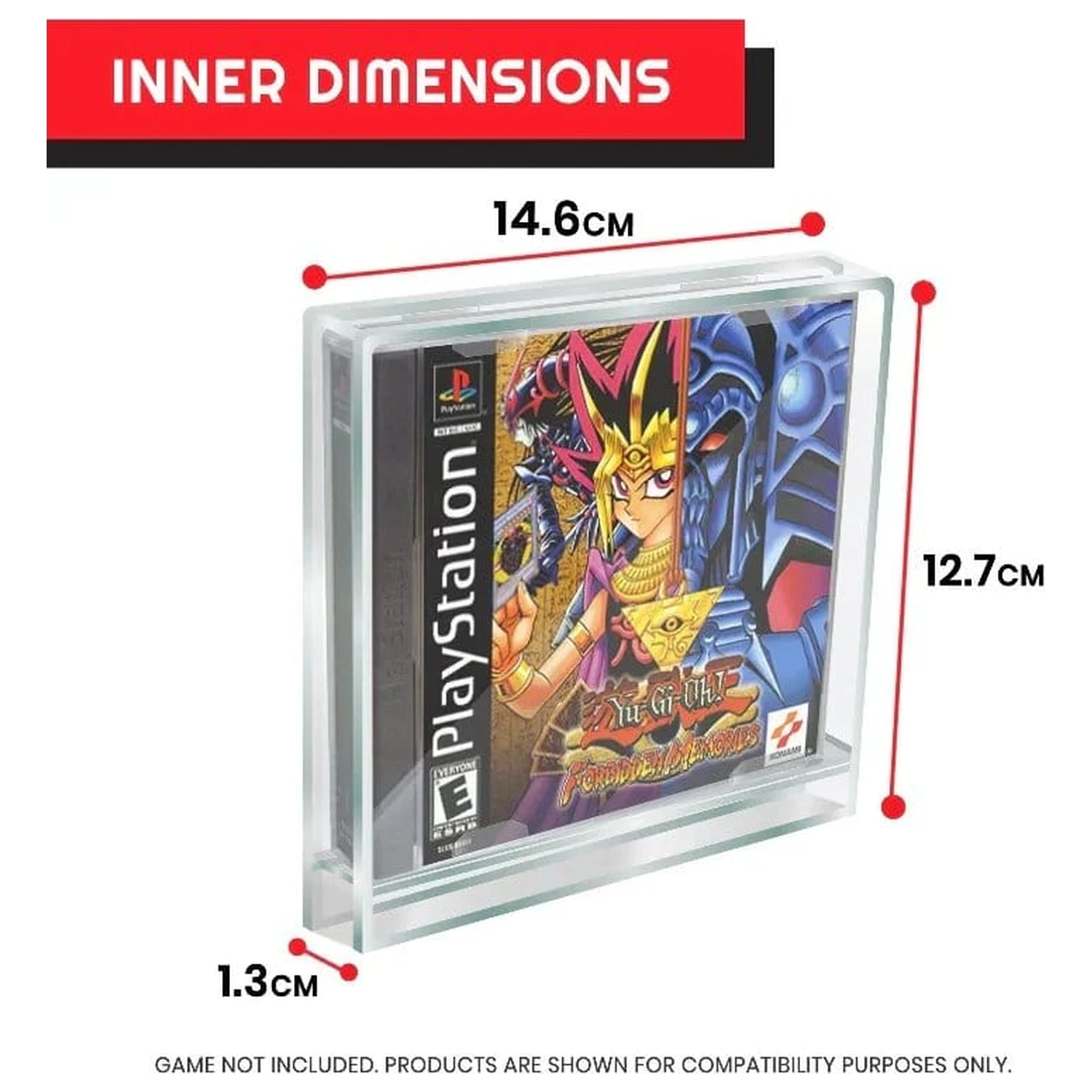 Akrilna torbica 2-paket za PlayStation 1 fotografija izdelka