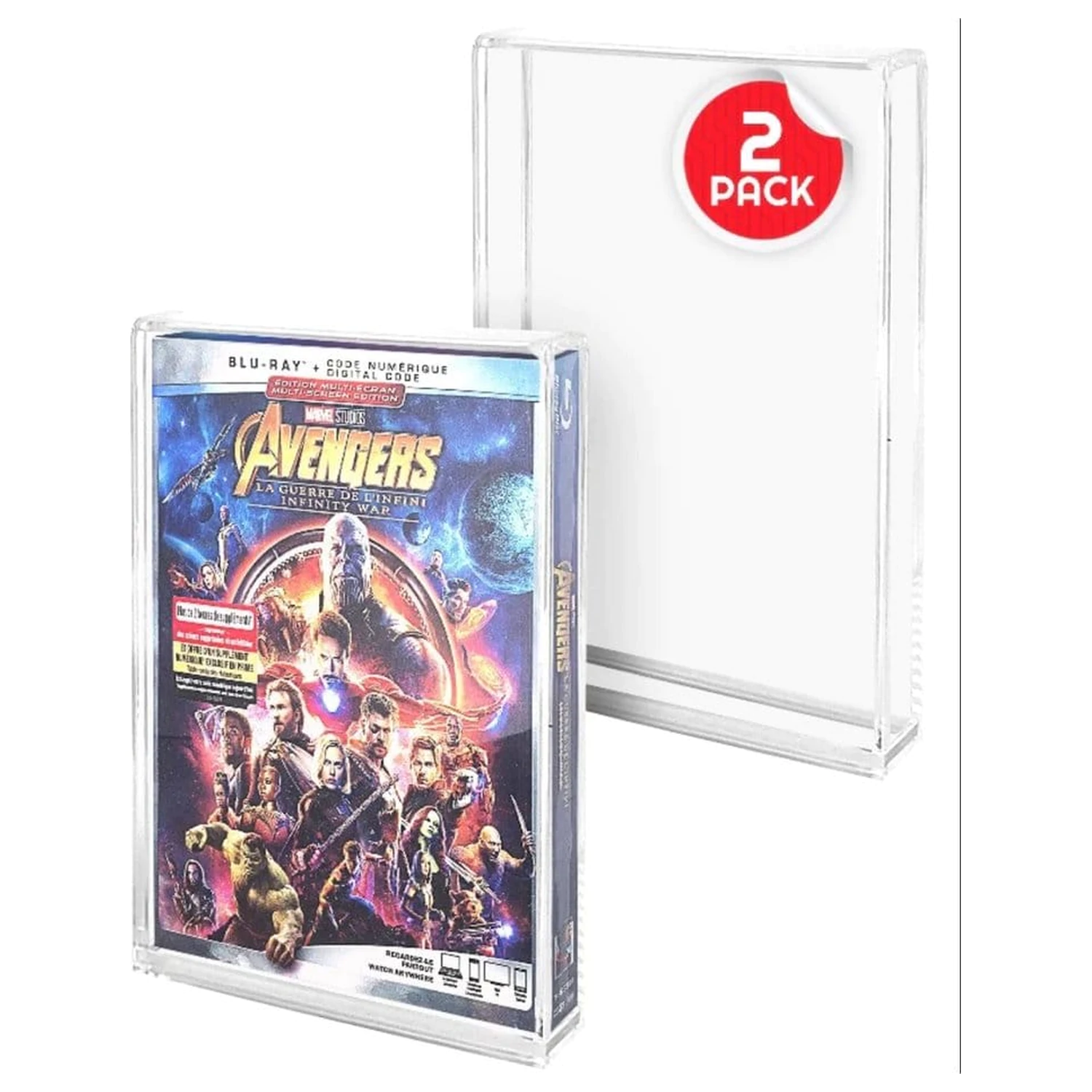 Akrilno ohišje 2-paket za PS3/PS4/Blu-Ray/XBOX One fotografija izdelka