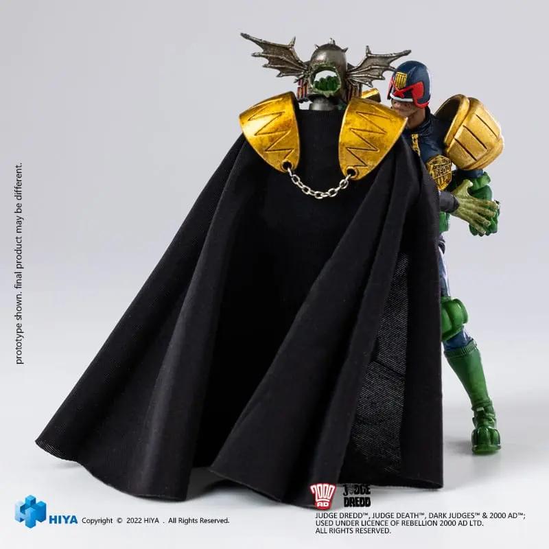 2000 AD Izjemna Mini Akcijska Figura 1/18 Judge Dredd Gaze Into The Fist of Dredd 10 cm fotografija izdelka