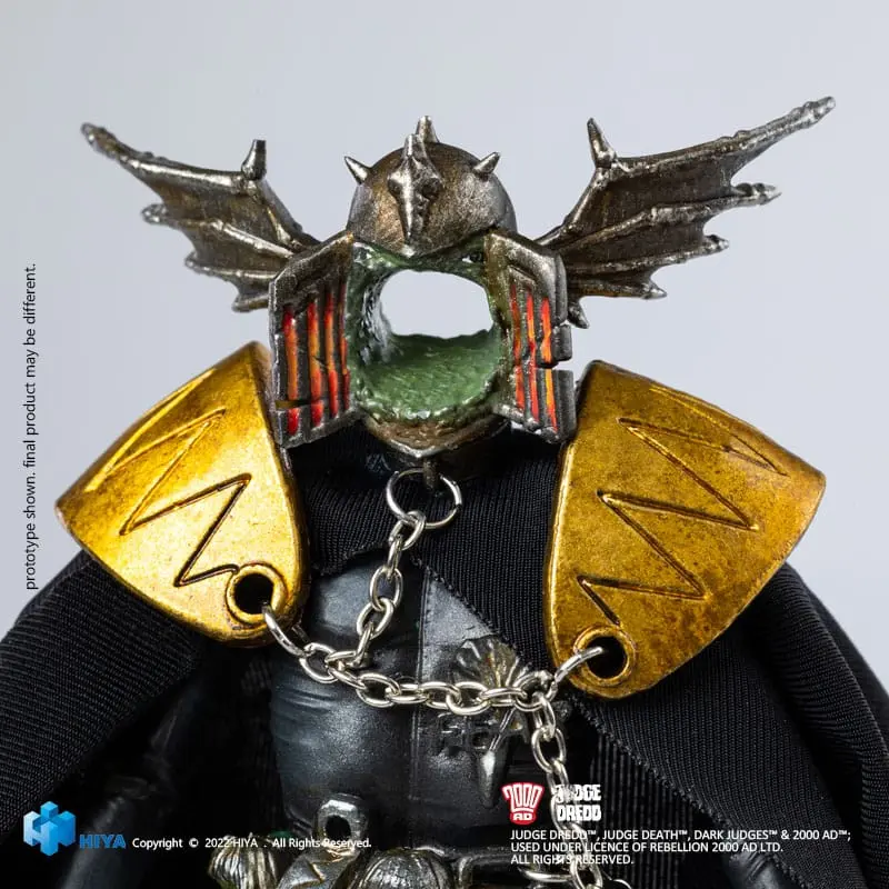 2000 AD Izjemna Mini Akcijska Figura 1/18 Judge Dredd Gaze Into The Fist of Dredd 10 cm fotografija izdelka