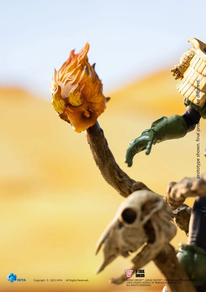 2000 AD Exquisite Mini akcijska figura 1/18 Judge Dredd Judge Anderson VS The Dark Judges 10 cm fotografija izdelka