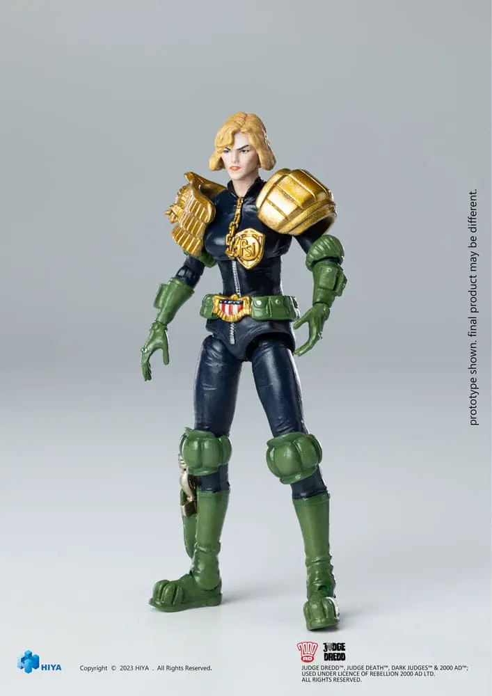 2000 AD Exquisite Mini akcijska figura 1/18 Judge Dredd Judge Anderson VS The Dark Judges 10 cm fotografija izdelka