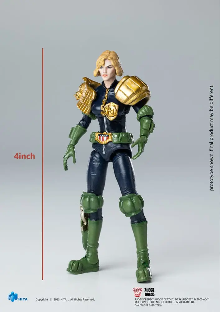 2000 AD Exquisite Mini akcijska figura 1/18 Judge Dredd Judge Anderson VS The Dark Judges 10 cm fotografija izdelka