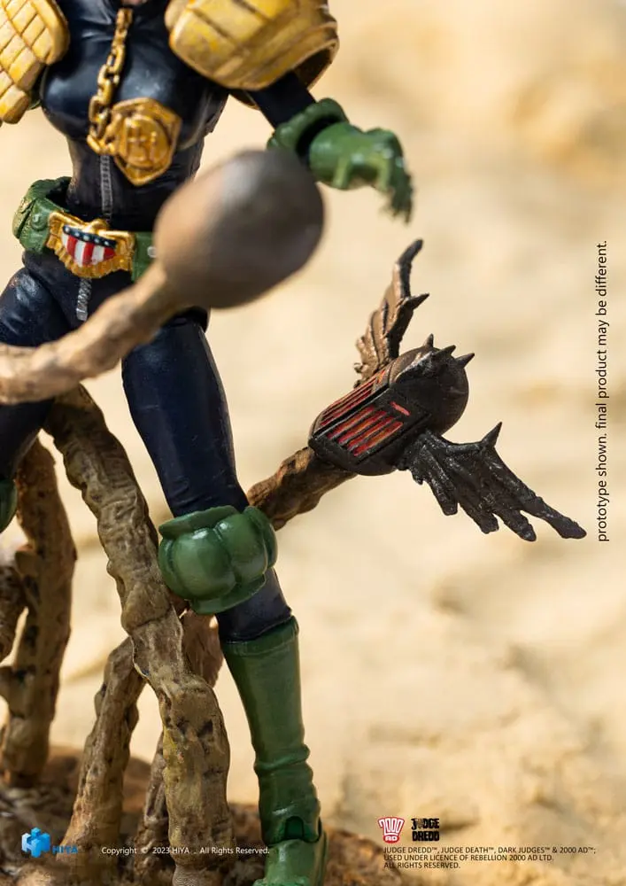 2000 AD Exquisite Mini akcijska figura 1/18 Judge Dredd Judge Anderson VS The Dark Judges 10 cm fotografija izdelka