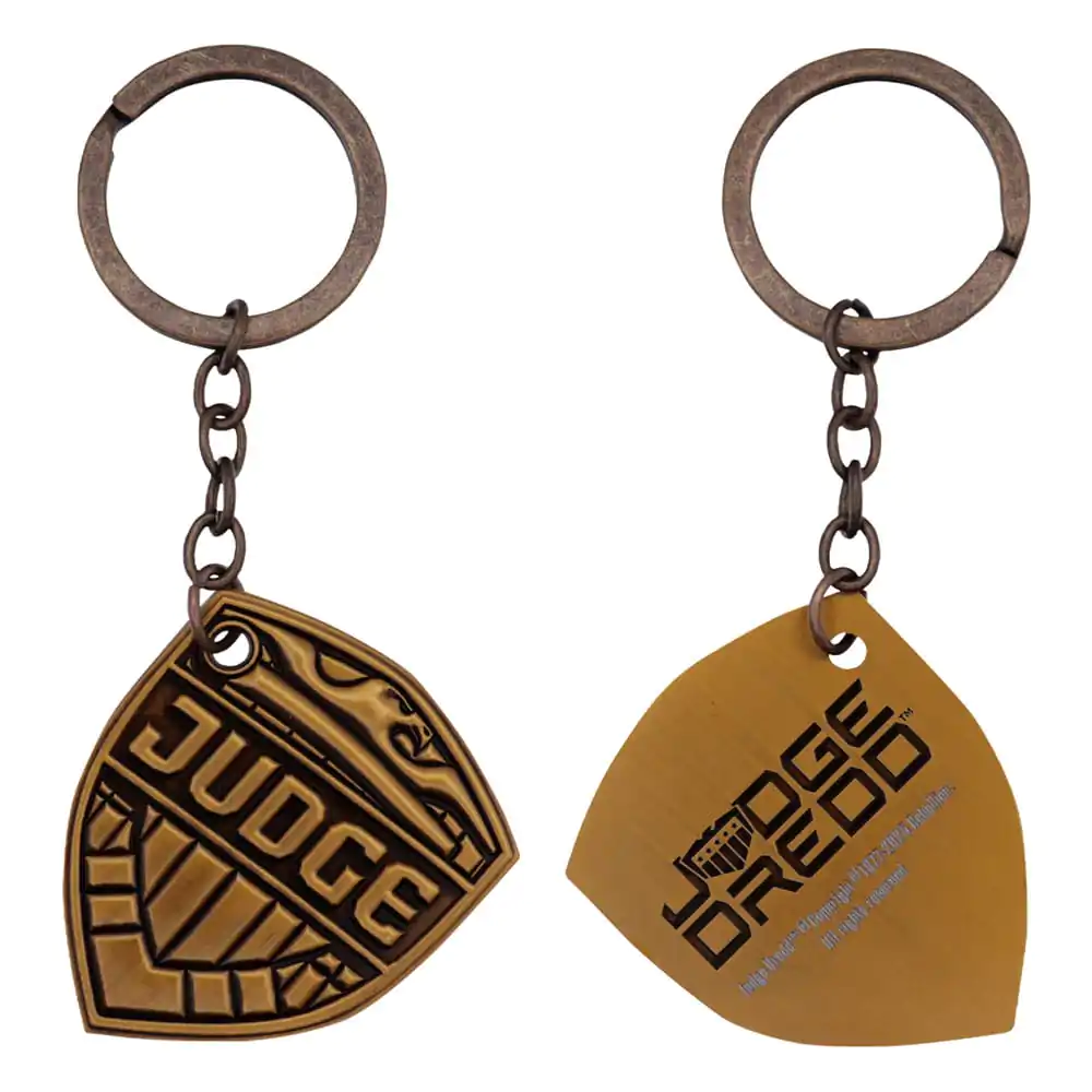 2000 AD Obesek za ključe Judge Dredd Badge Limited Edition fotografija izdelka