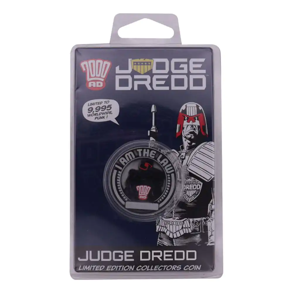 2000 AD Zbirateljski kovanec Judge Dredd Mega-City One omejena izdaja fotografija izdelka