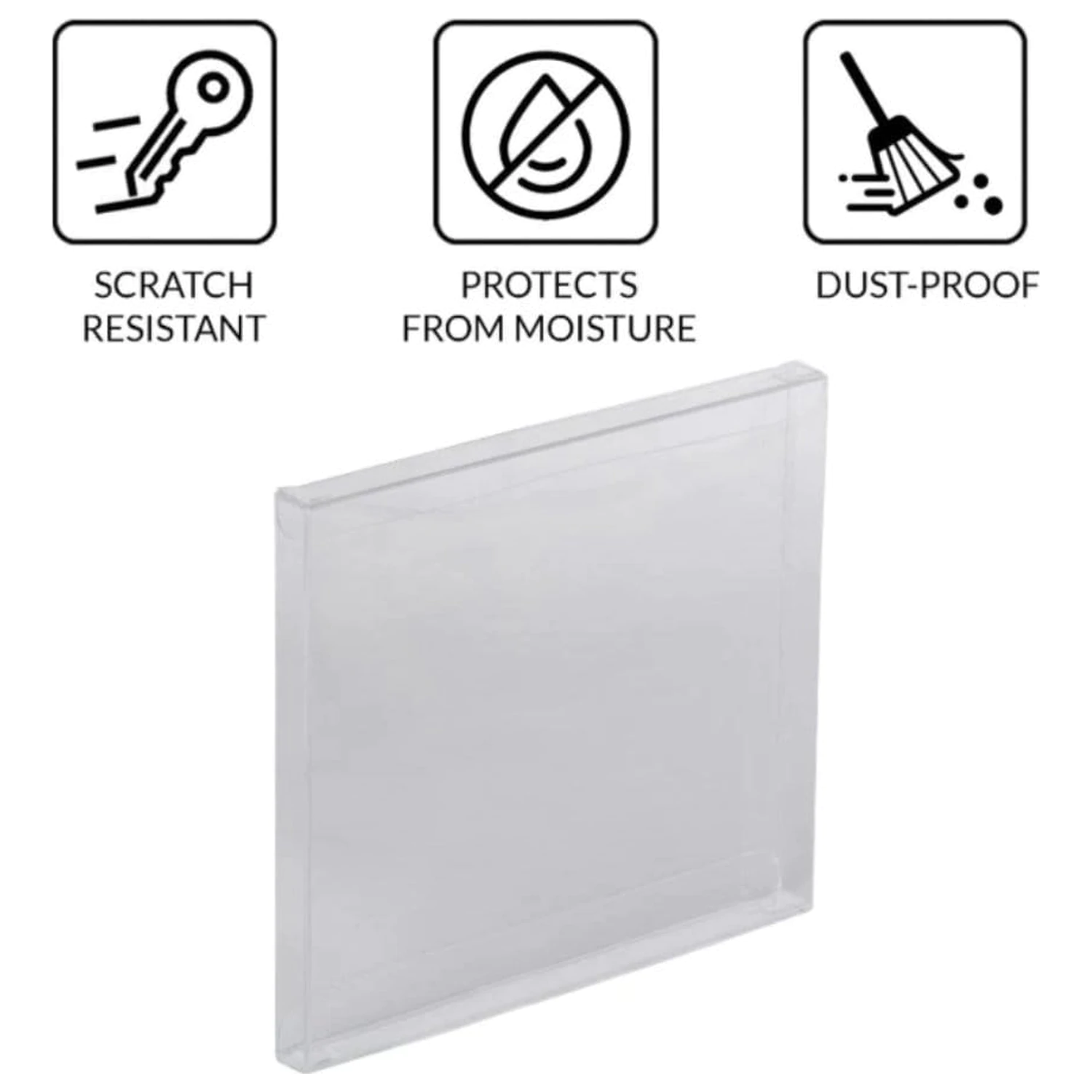 PET Zaščita 25-paket za PS1/Single CD/Dreamcast (Jewel Case) Igre fotografija izdelka