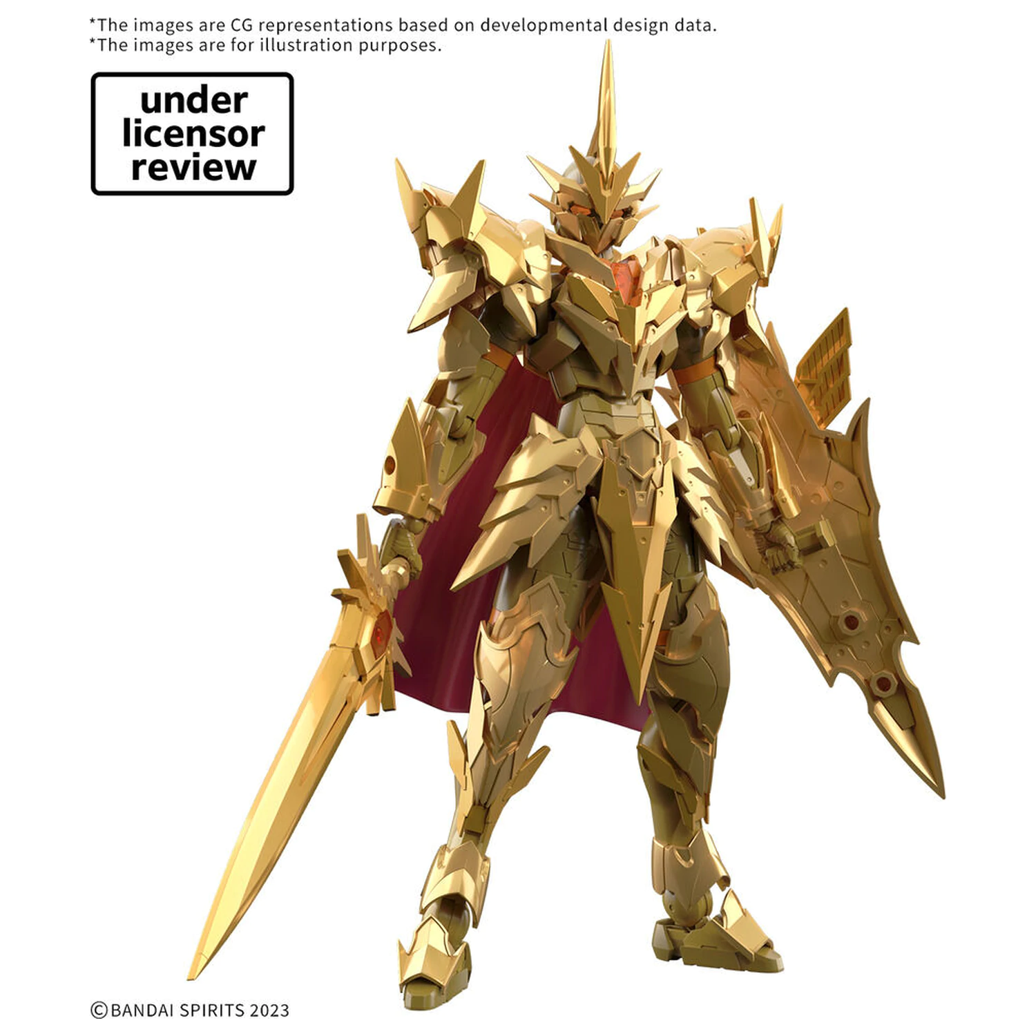 30 Minutes Fantasy Superior Arch Knight komplet modela fotografija izdelka