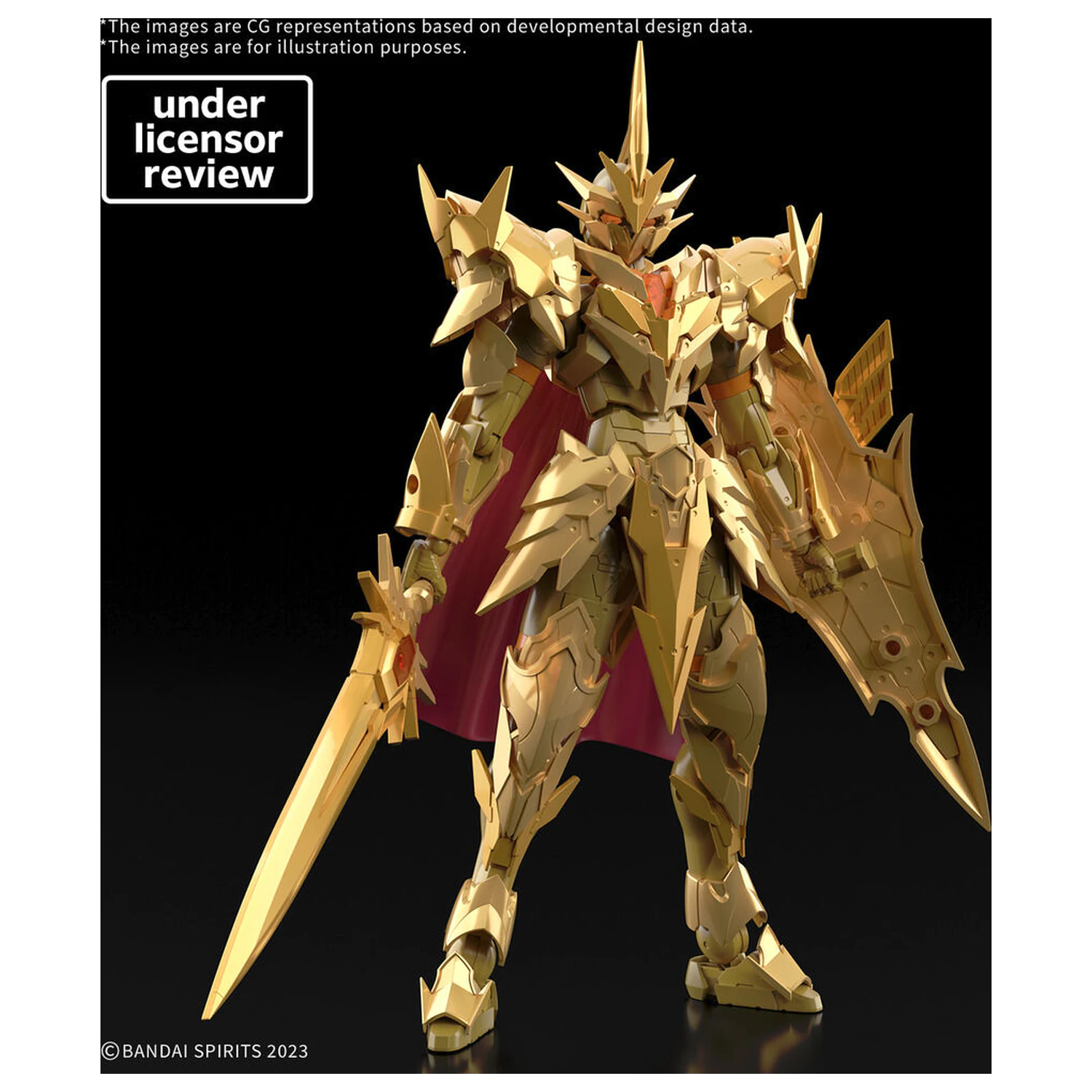 30 Minutes Fantasy Superior Arch Knight komplet modela fotografija izdelka