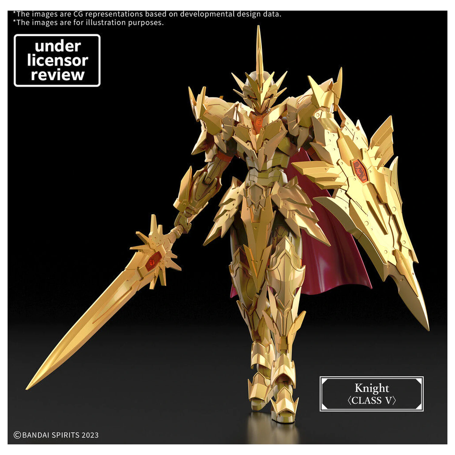 30 Minutes Fantasy Superior Arch Knight komplet modela fotografija izdelka