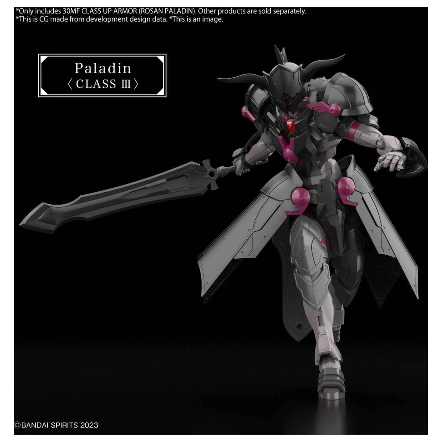 30MF Class Up Armor (Rosan Paladin) komplet modelov fotografija izdelka