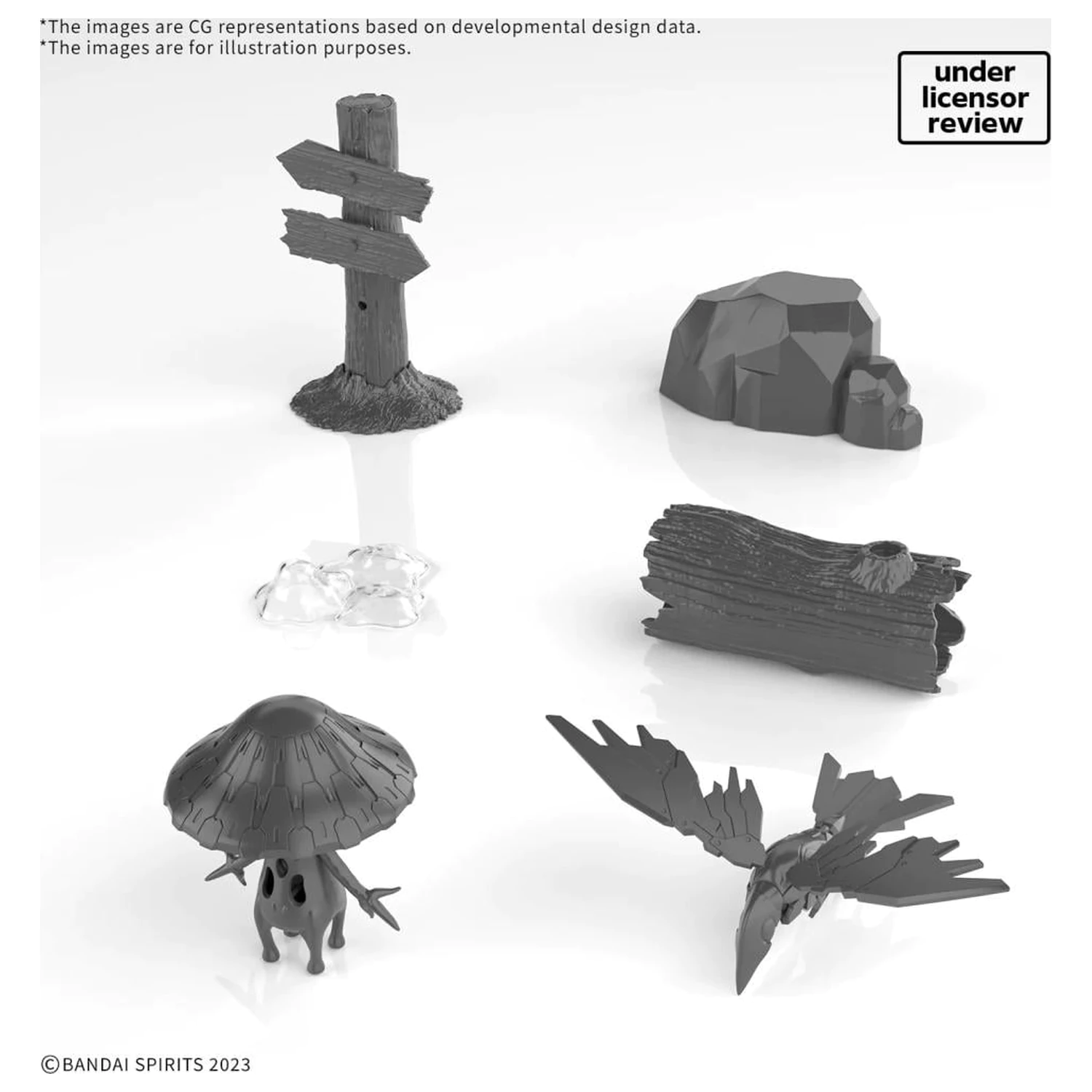 30MF Customize Structure 1 Komplet modela fotografija izdelka