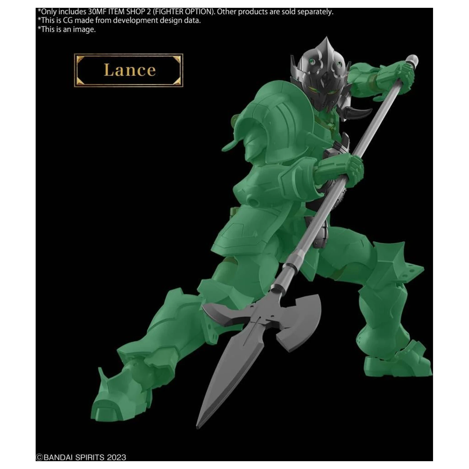 30MF Item Shop 2 (Možnost Bojevnik) Komplet modela fotografija izdelka