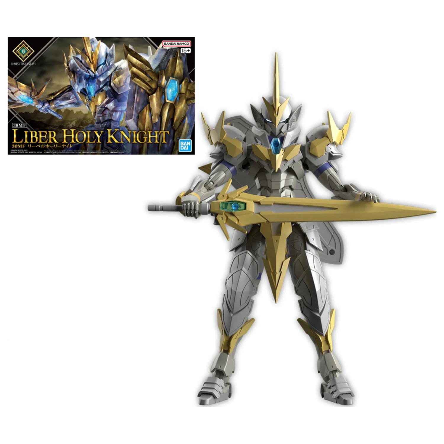 30MF Liber Holy Knight komplet modela fotografija izdelka