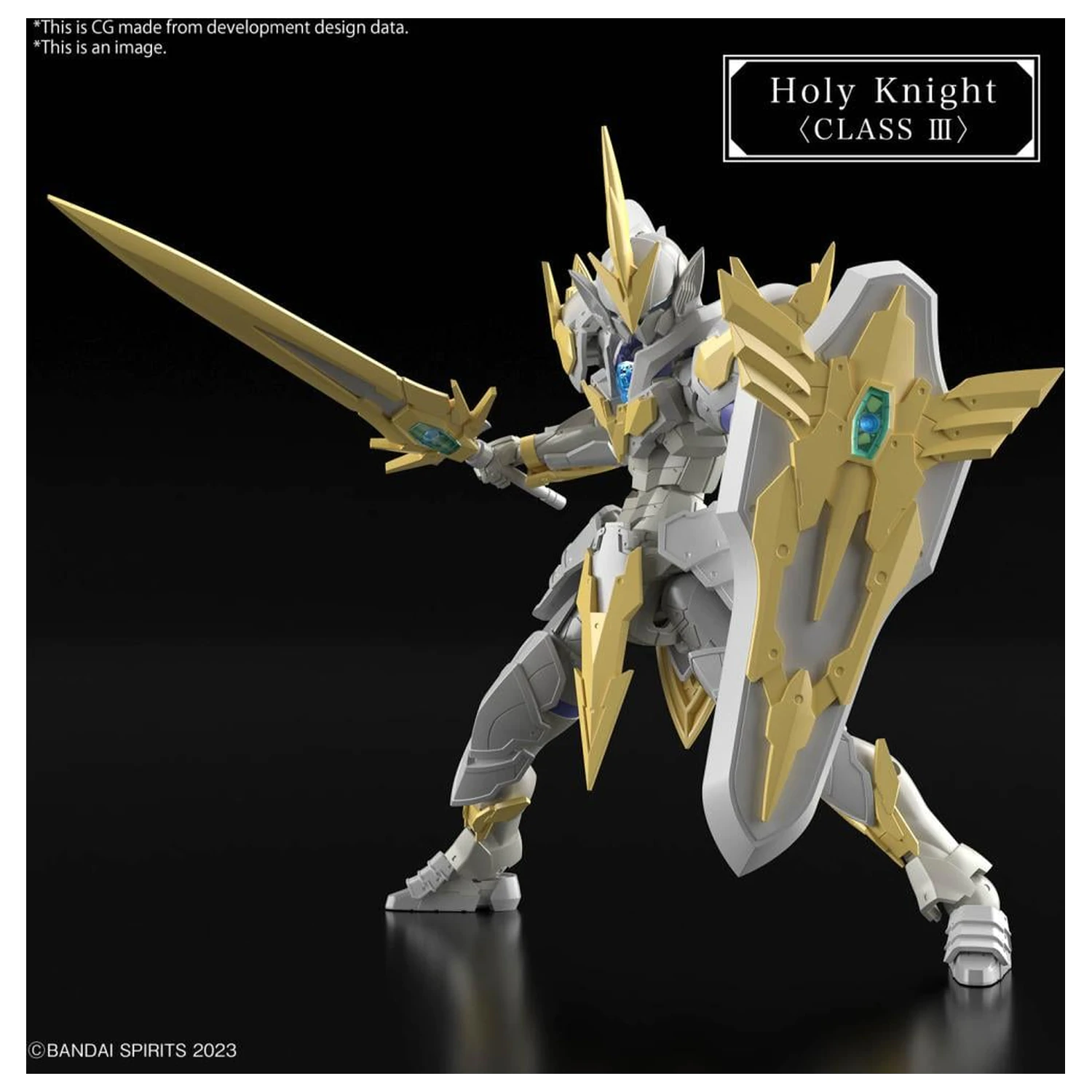 30MF Liber Holy Knight komplet modela fotografija izdelka