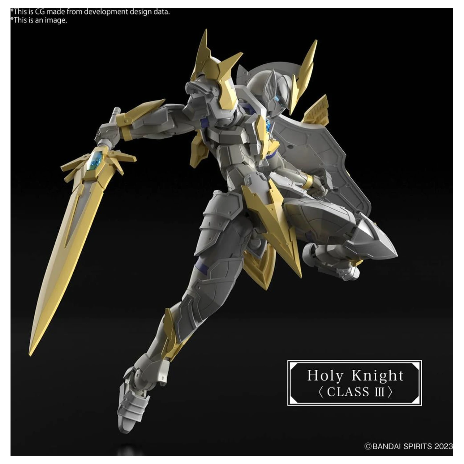30MF Liber Holy Knight komplet modela fotografija izdelka