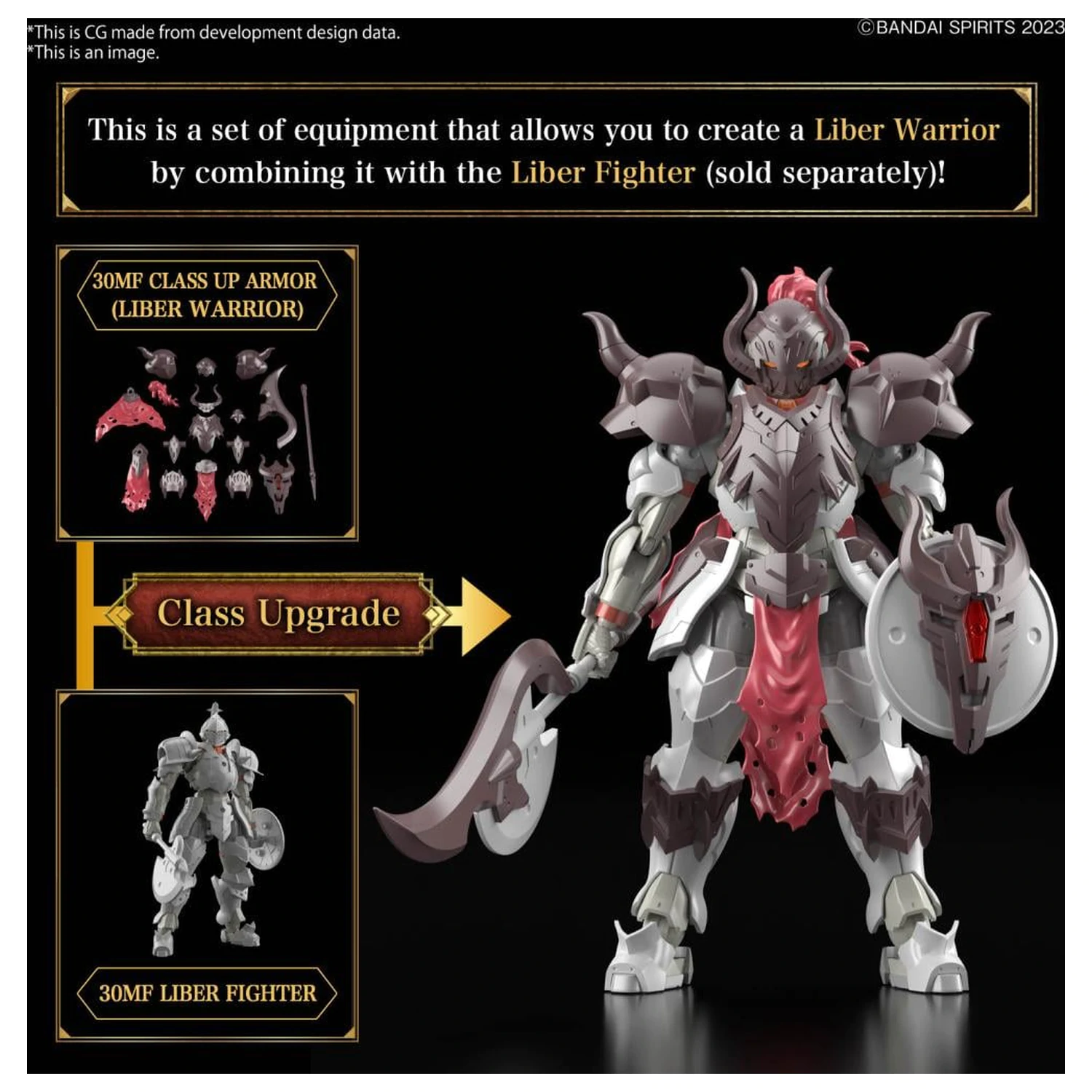 30MF Liber Warrior Komplet modelov fotografija izdelka
