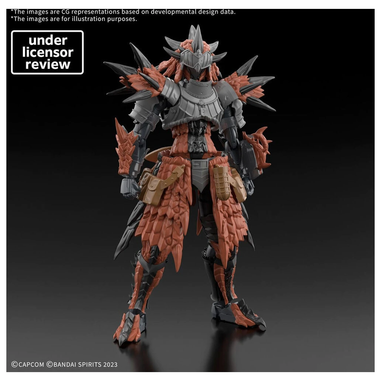30MF Monster Hunter Wilds Rathalos oprema Rathalos serija komplet dodatkov 30 minut Fantasy fotografija izdelka