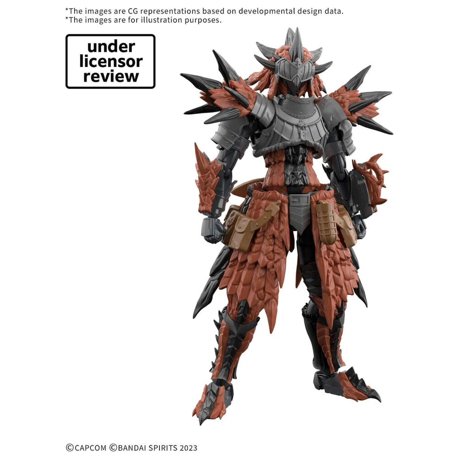 30MF Monster Hunter Wilds Rathalos oprema Rathalos serija komplet dodatkov 30 minut Fantasy fotografija izdelka