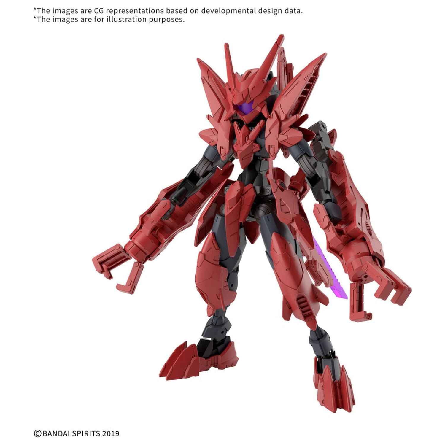 30MM 1/144 EXM-E7b Spinatia Beast Type komplet modela osnovne figure 30 Minutes Missions fotografija izdelka