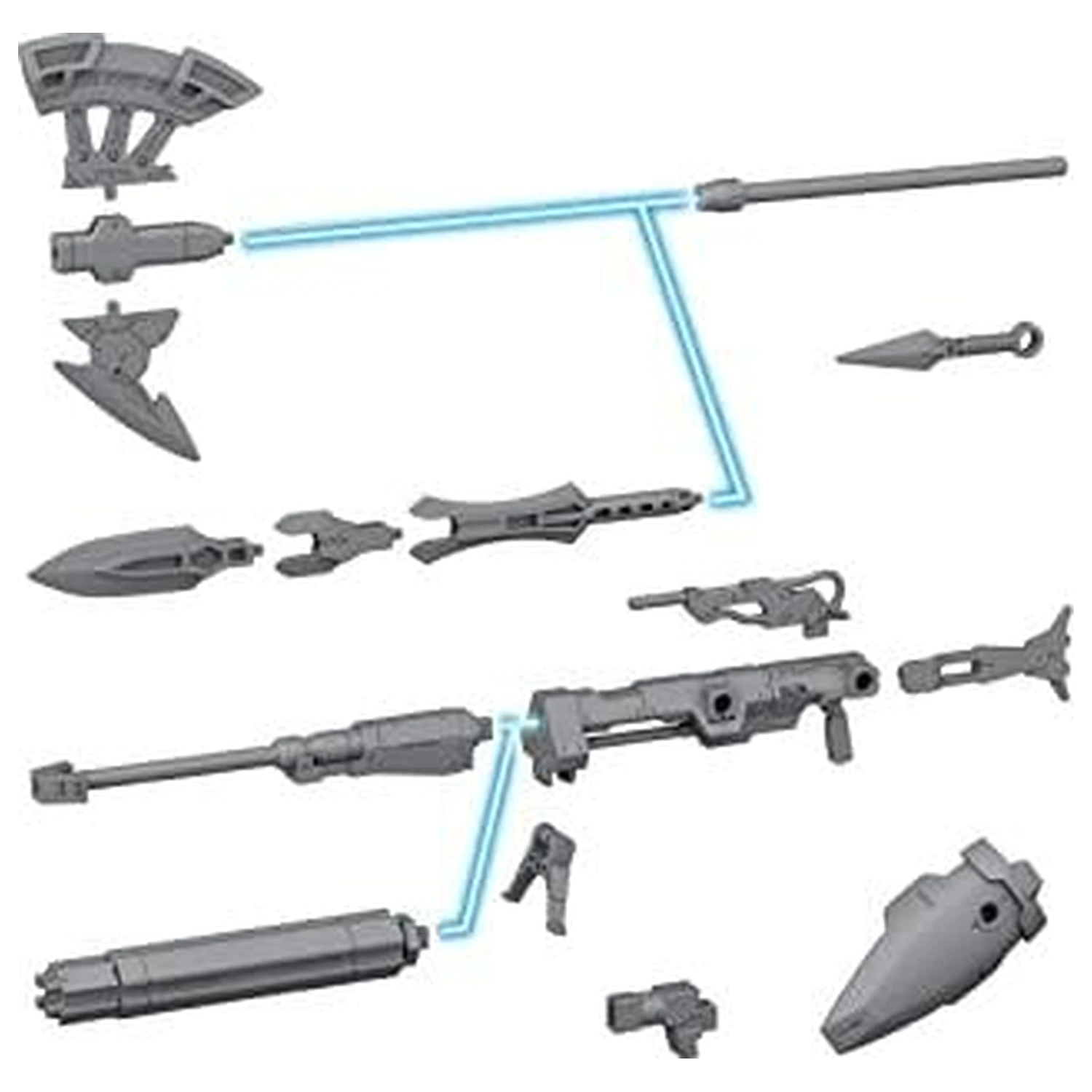 30mm 1/144 Dodatno orožje 1 za Cielnova Model Kit fotografija izdelka