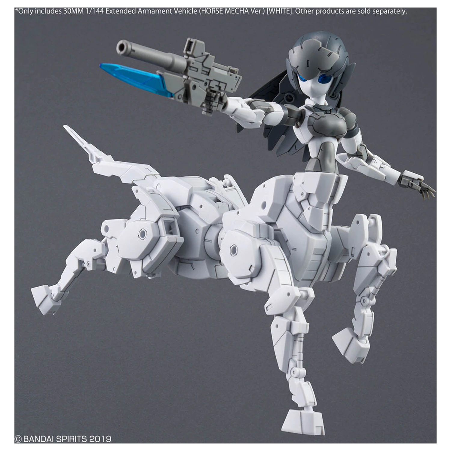 30MM Razširitev Exa-Vehicle Horse Mecha Ver. White fotografija izdelka