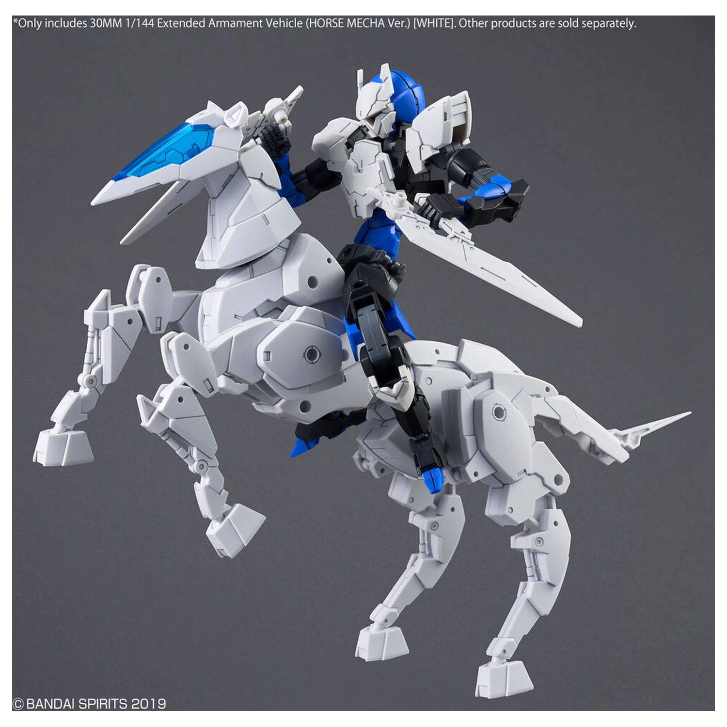30MM Razširitev Exa-Vehicle Horse Mecha Ver. White fotografija izdelka