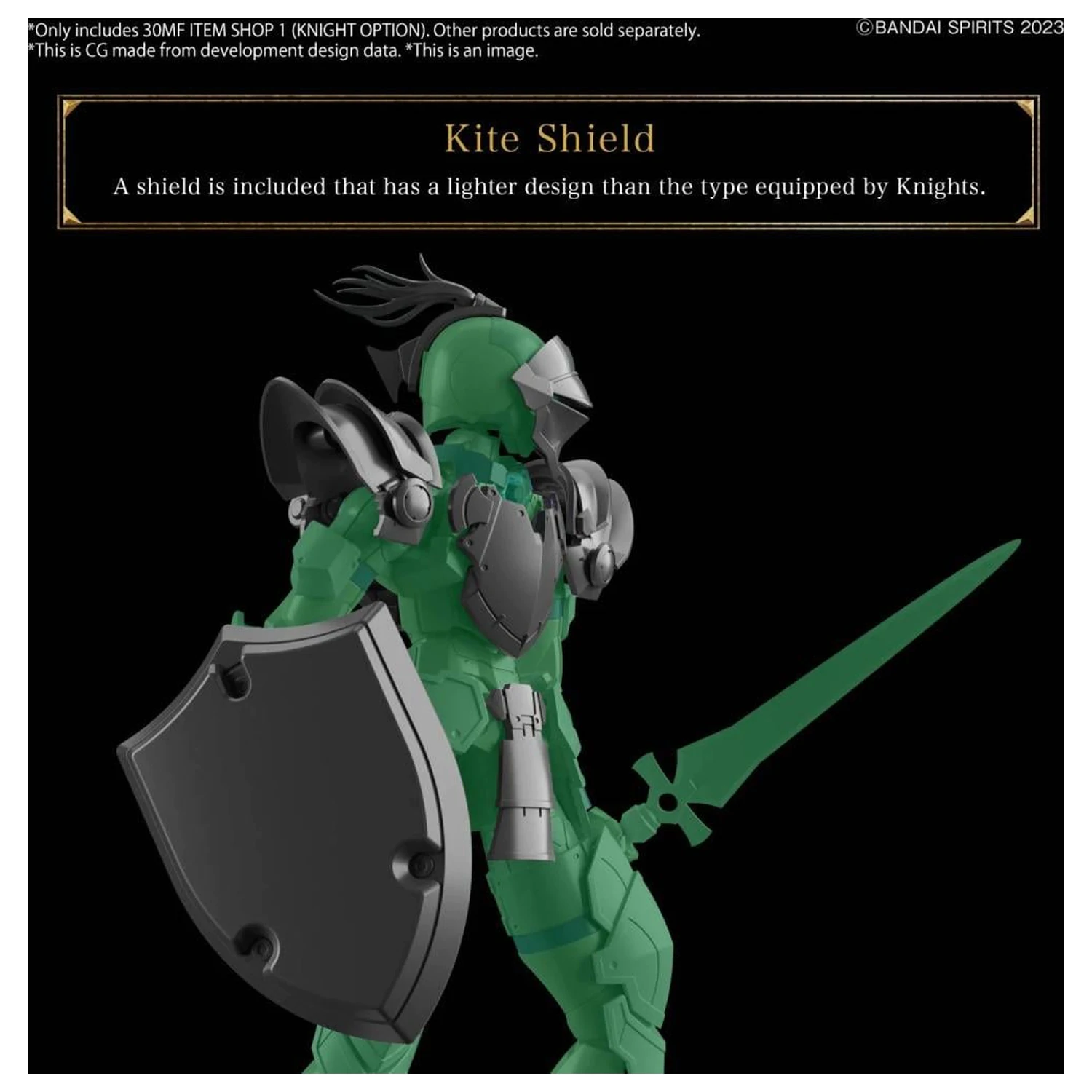 30MM Item Shop 1 (Knight Option) Model Komplet fotografija izdelka