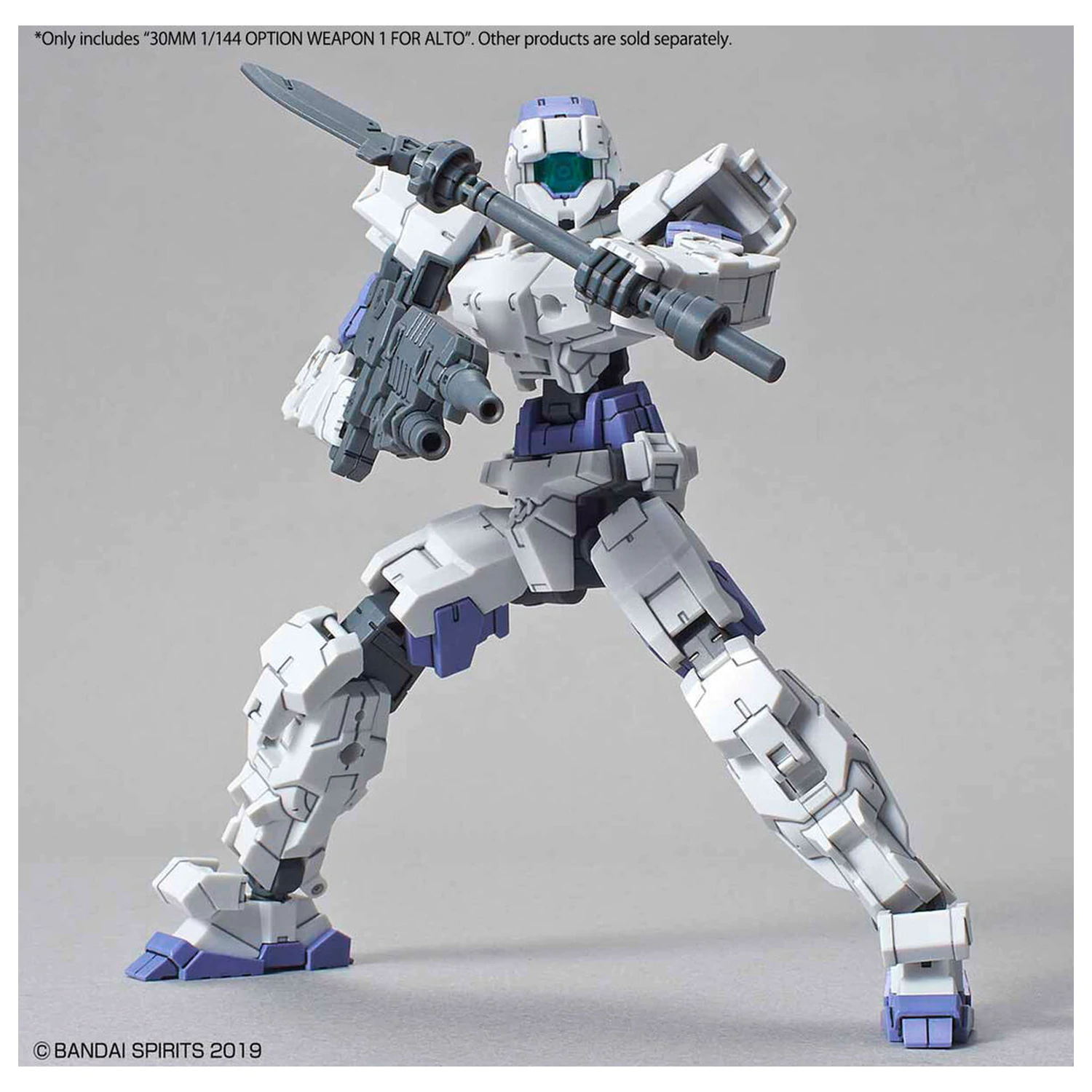 30 mm Izbirni komplet orožja 1 za dodatek za model kit Alto fotografija izdelka