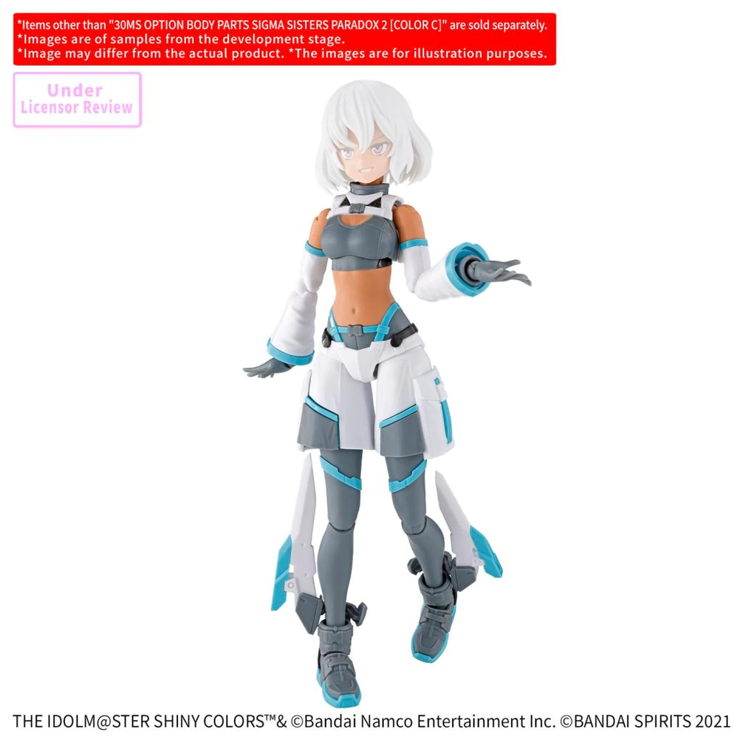30MS Option Body Parts Sigma Sisters Paradox 2 Color C dodatek za modelarski komplet fotografija izdelka