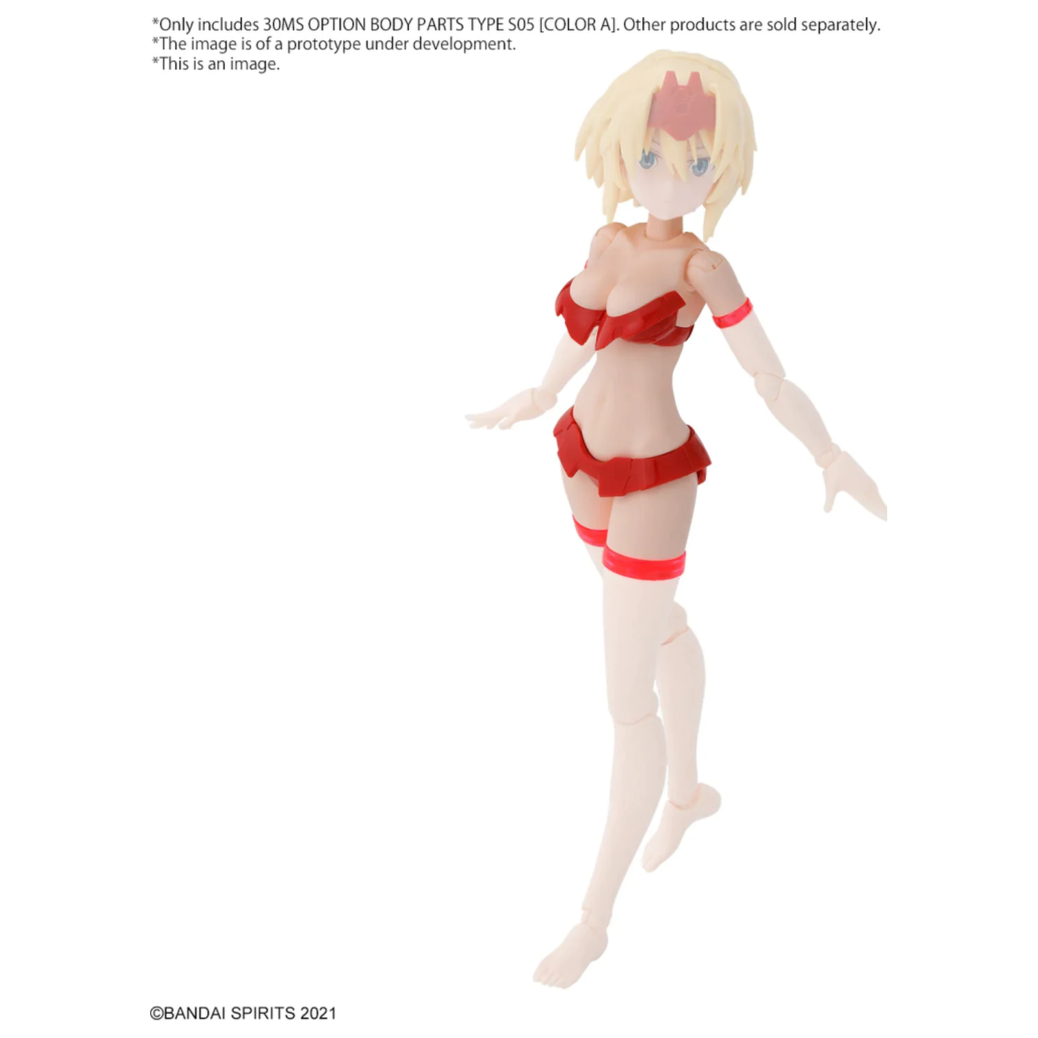 30MS Dodatni deli telesa Tip S05 (Barva A) Model Kit fotografija izdelka