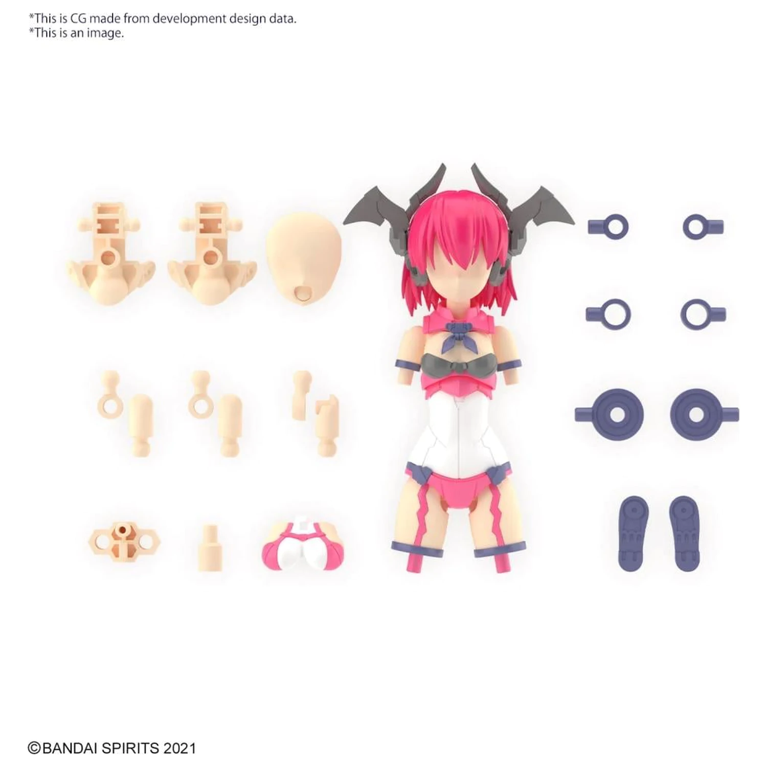 30MS Option Parts Set 12 (Reaper Costume) Barva A Model Kit fotografija izdelka