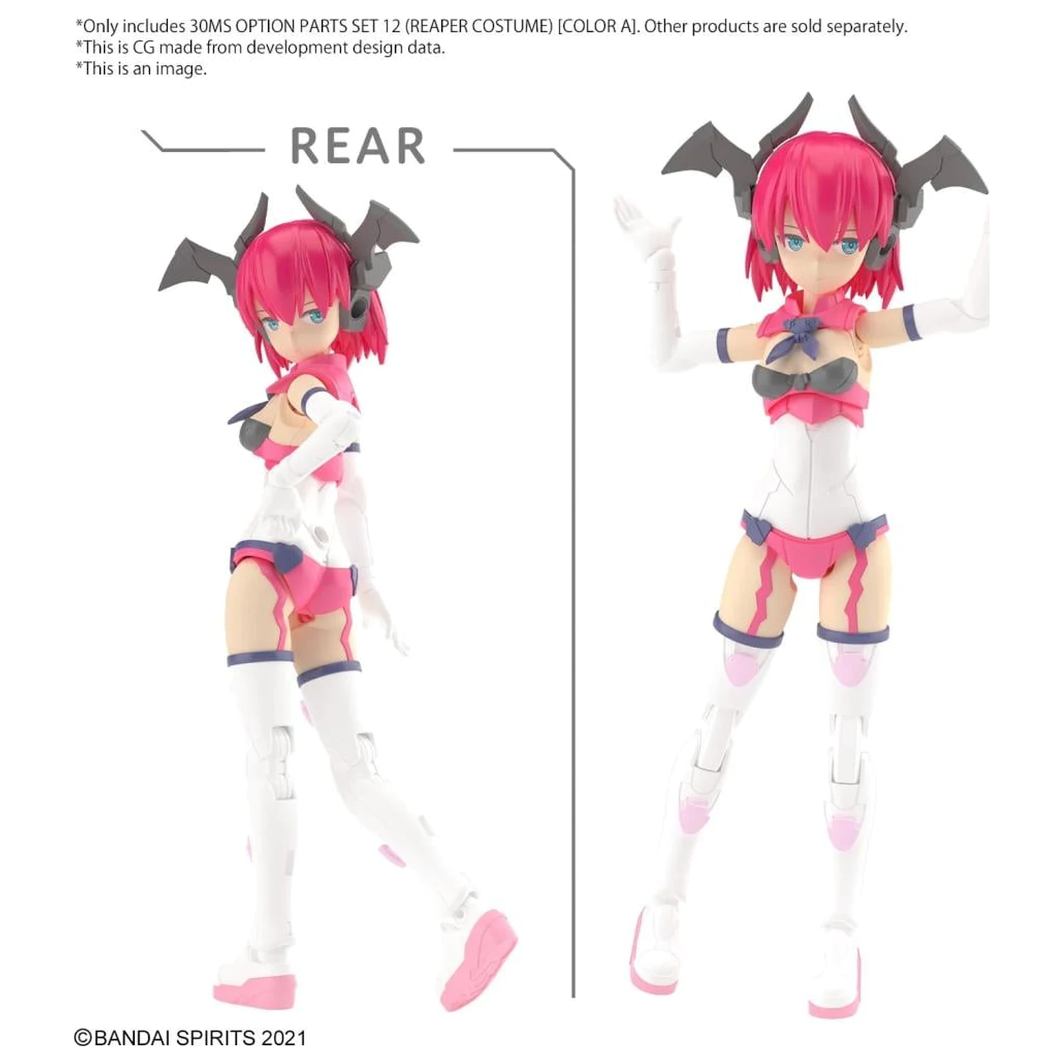 30MS Option Parts Set 12 (Reaper Costume) Barva A Model Kit fotografija izdelka
