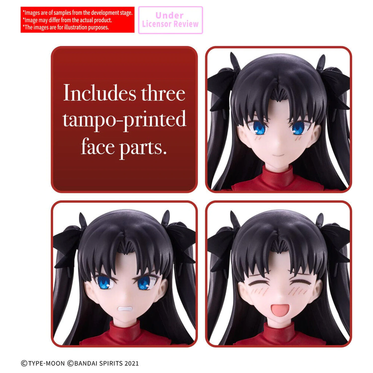 30MS Rin Tohsaka model komplet osnovna figura 30 Minutes Sisters Fate Stay Night fotografija izdelka