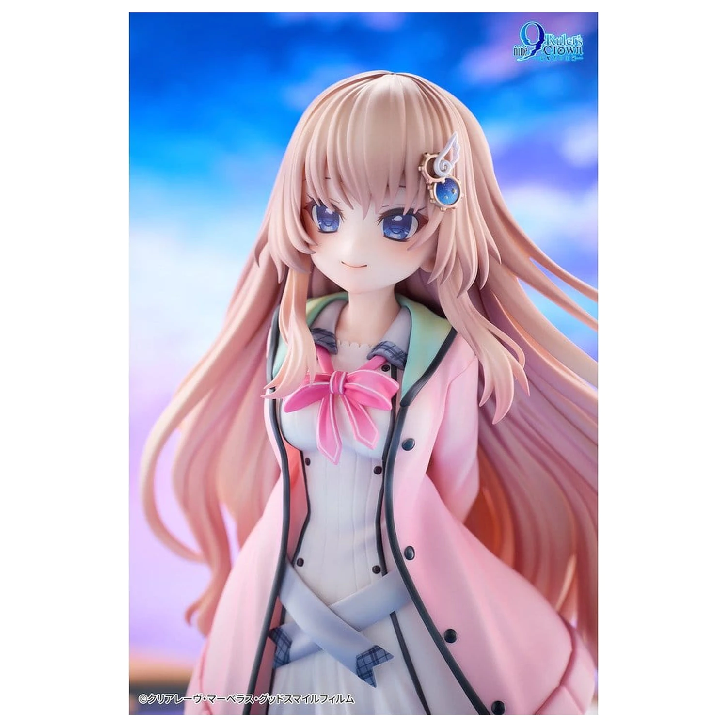 9-nine- PVC figura 1/6 Ruler's Crown Miyako Kujo 25 cm fotografija izdelka
