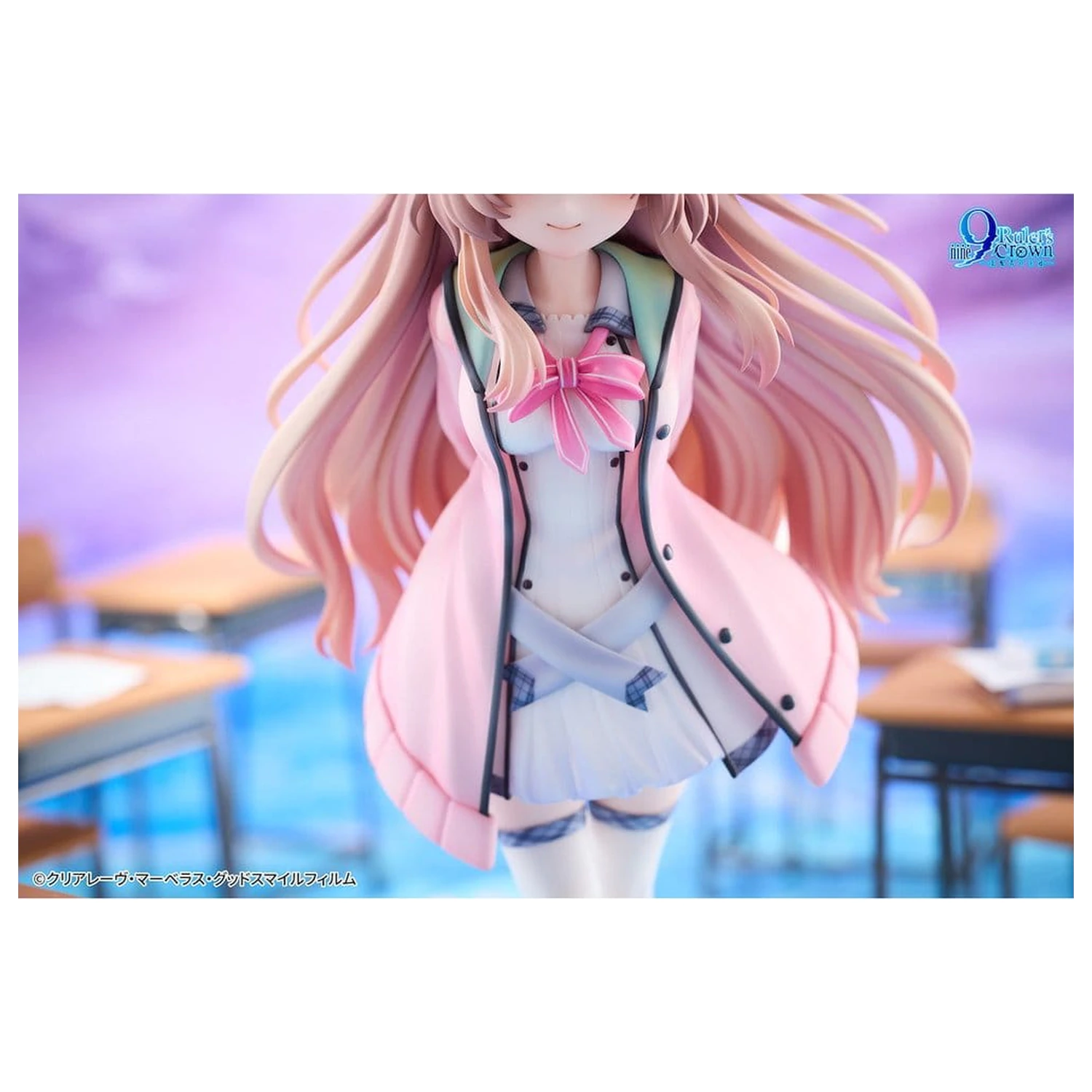 9-nine- PVC figura 1/6 Ruler's Crown Miyako Kujo 25 cm fotografija izdelka