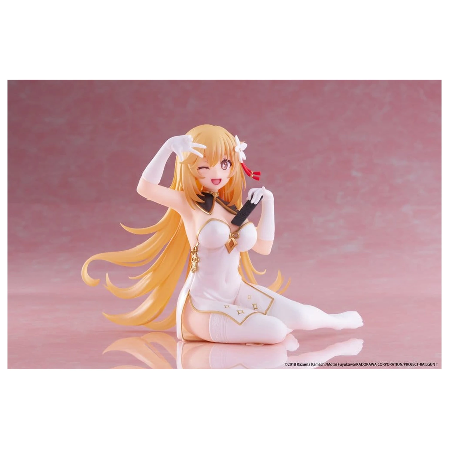 A Certain Scientific Railgun PVC kip namizna ljubka figura Misaki Shokuho Chinese Dress Ver. 13 cm fotografija izdelka