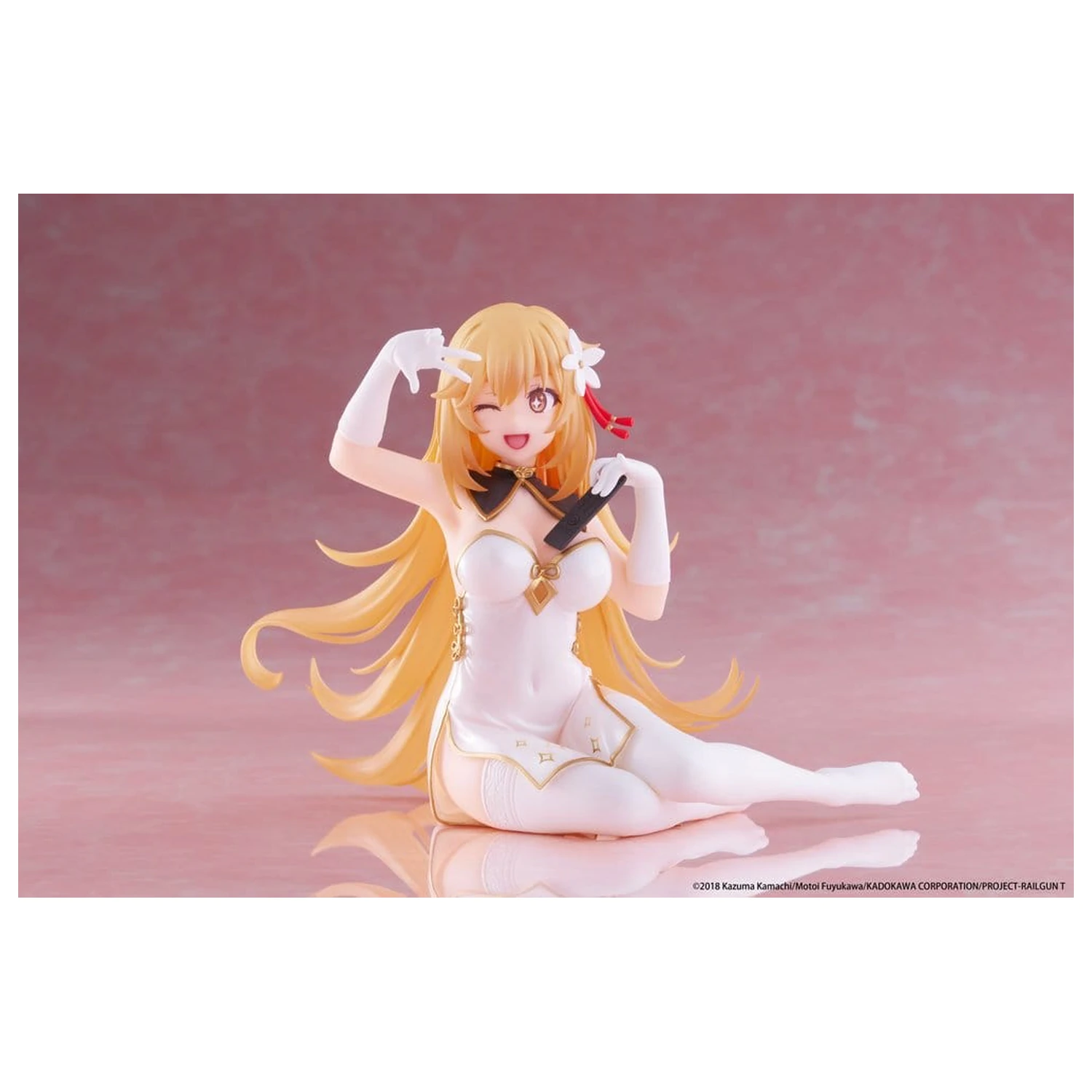 A Certain Scientific Railgun PVC kip namizna ljubka figura Misaki Shokuho Chinese Dress Ver. 13 cm fotografija izdelka