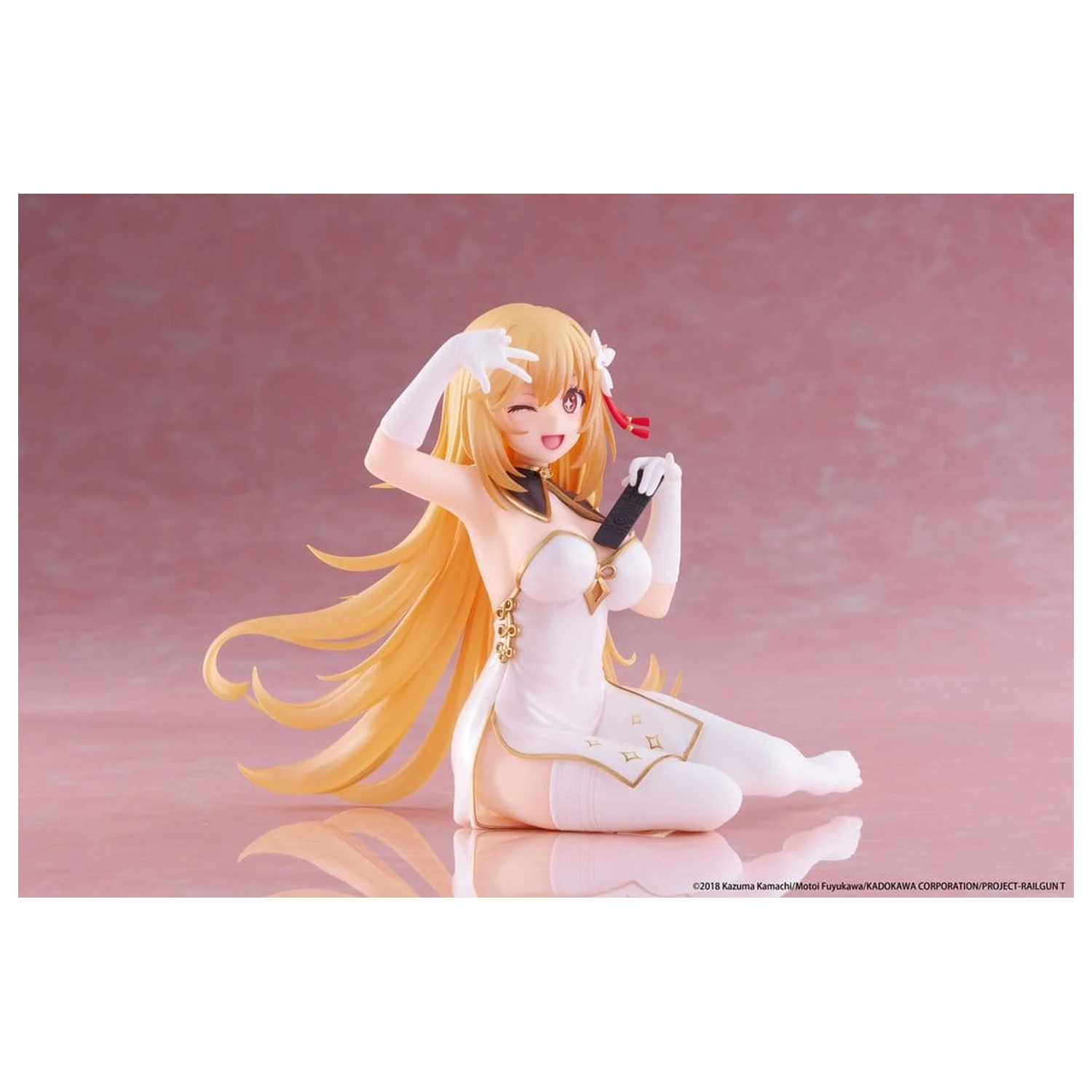 A Certain Scientific Railgun PVC kip namizna ljubka figura Misaki Shokuho Chinese Dress Ver. 13 cm fotografija izdelka