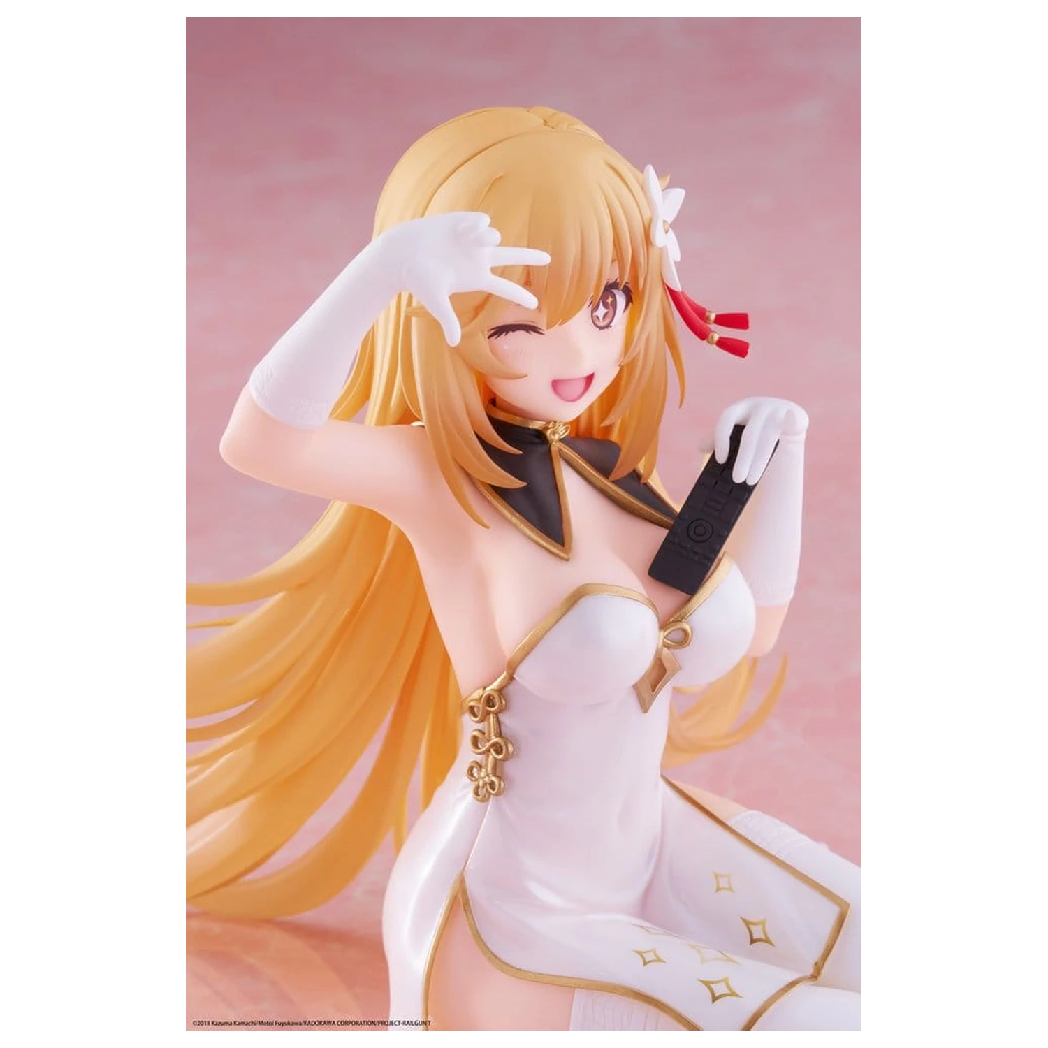 A Certain Scientific Railgun PVC kip namizna ljubka figura Misaki Shokuho Chinese Dress Ver. 13 cm fotografija izdelka