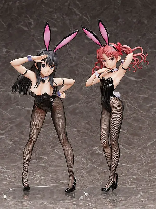 A Certain Scientific Railgun T Kip PVC 1/4 Kuroko Shirai: Bunny Ver. 2nd 42 cm fotografija izdelka
