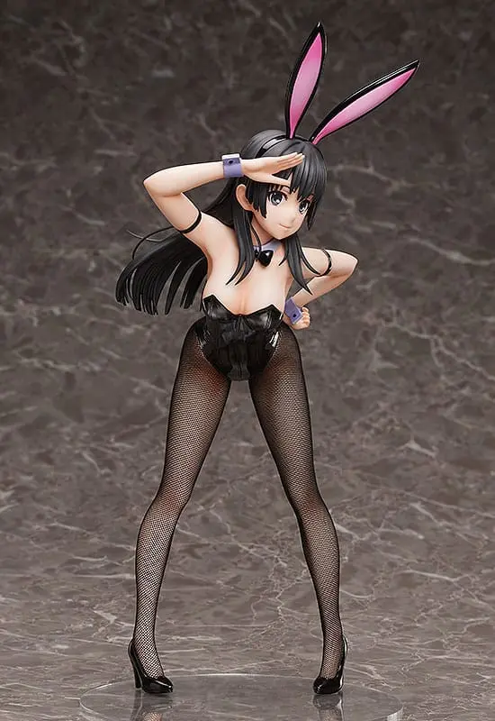 A Certain Scientific Railgun T Kip PVC 1/4 Ruiko Saten: Bunny Ver. 40 cm fotografija izdelka