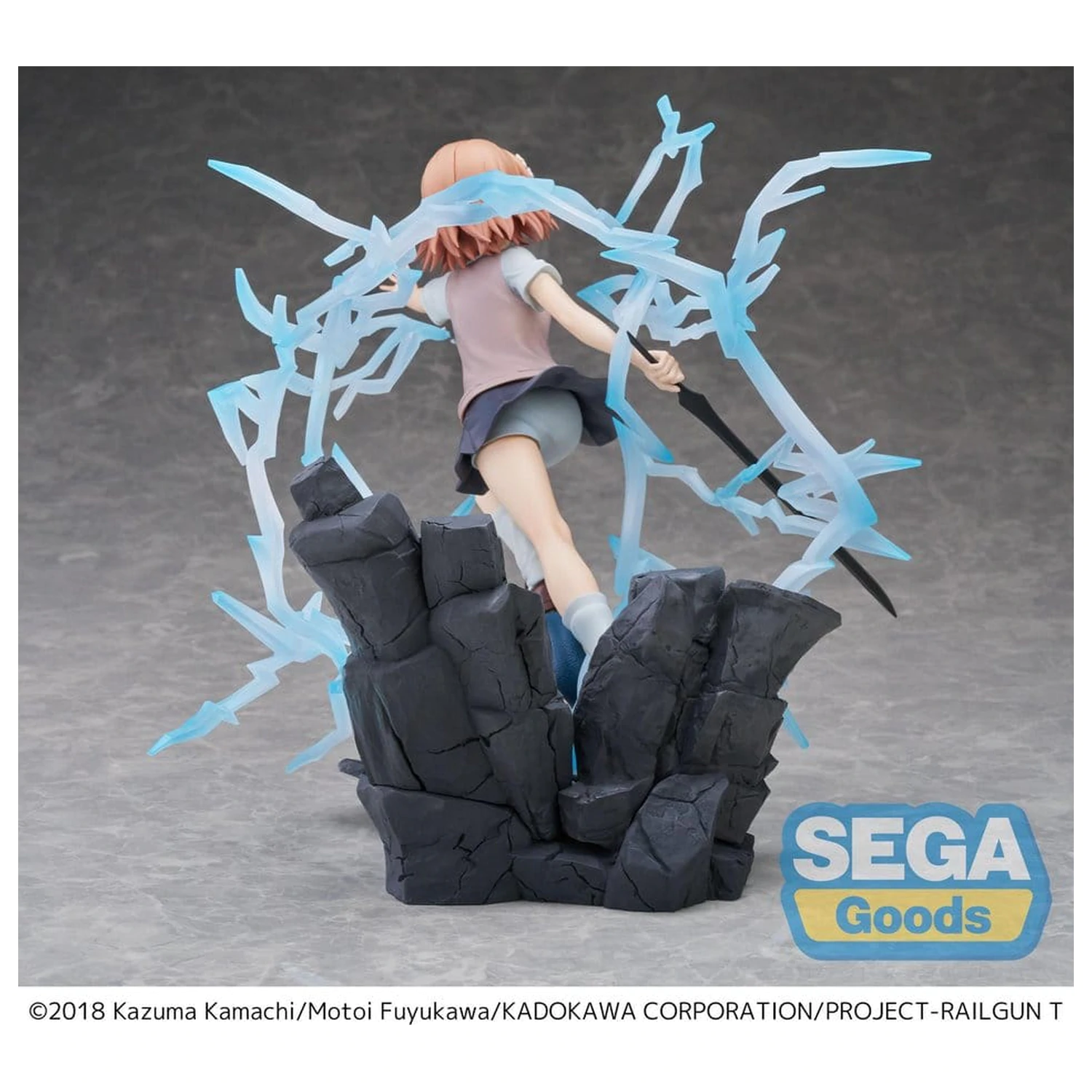 A Certain Scientific Railgun T FIGURIZMa PVC Figura Mikoto Misaka 23 cm fotografija izdelka