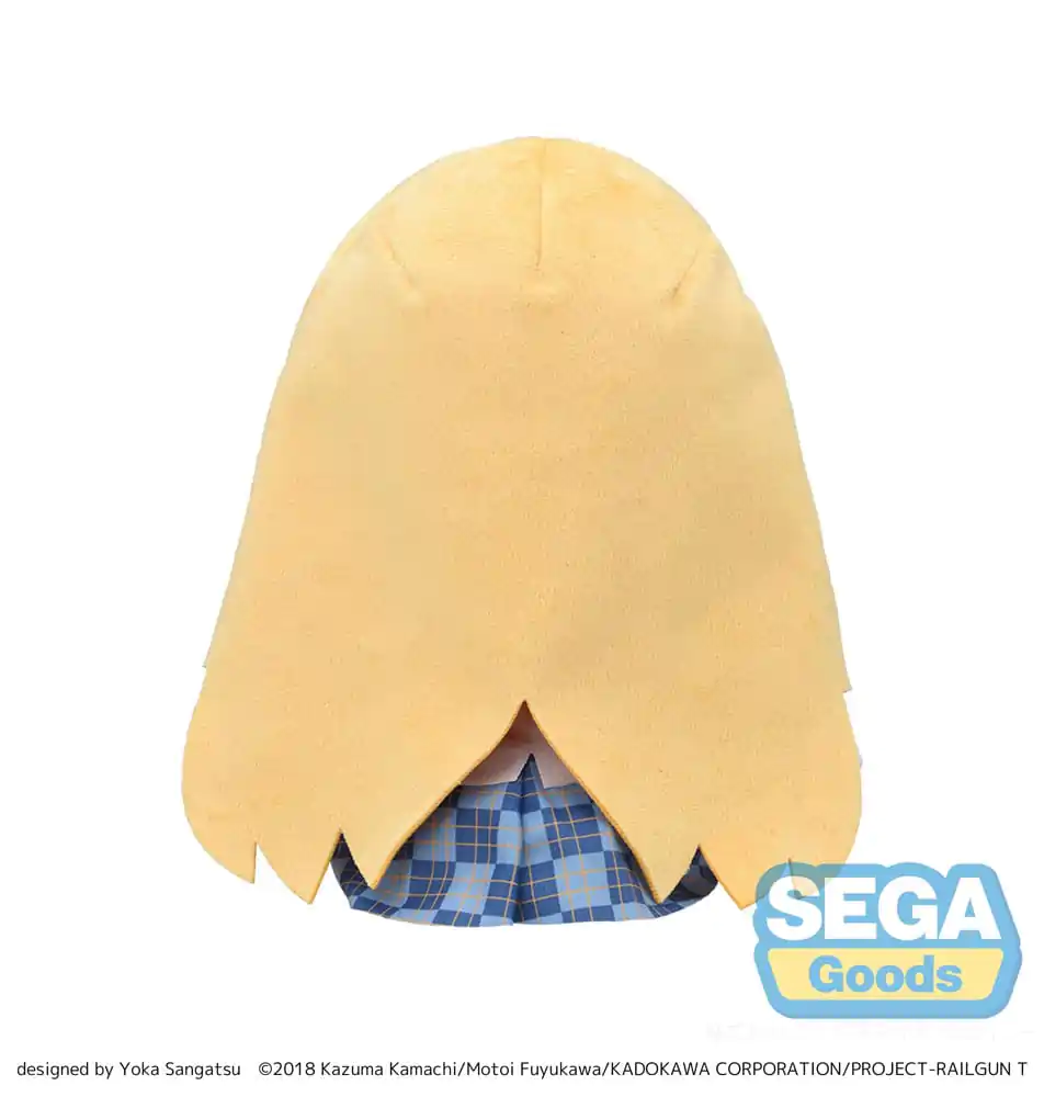 A Certain Scientific Railgun T Fuwa Petit Plišasta figura Misaki Shokuhou M 22 cm fotografija izdelka