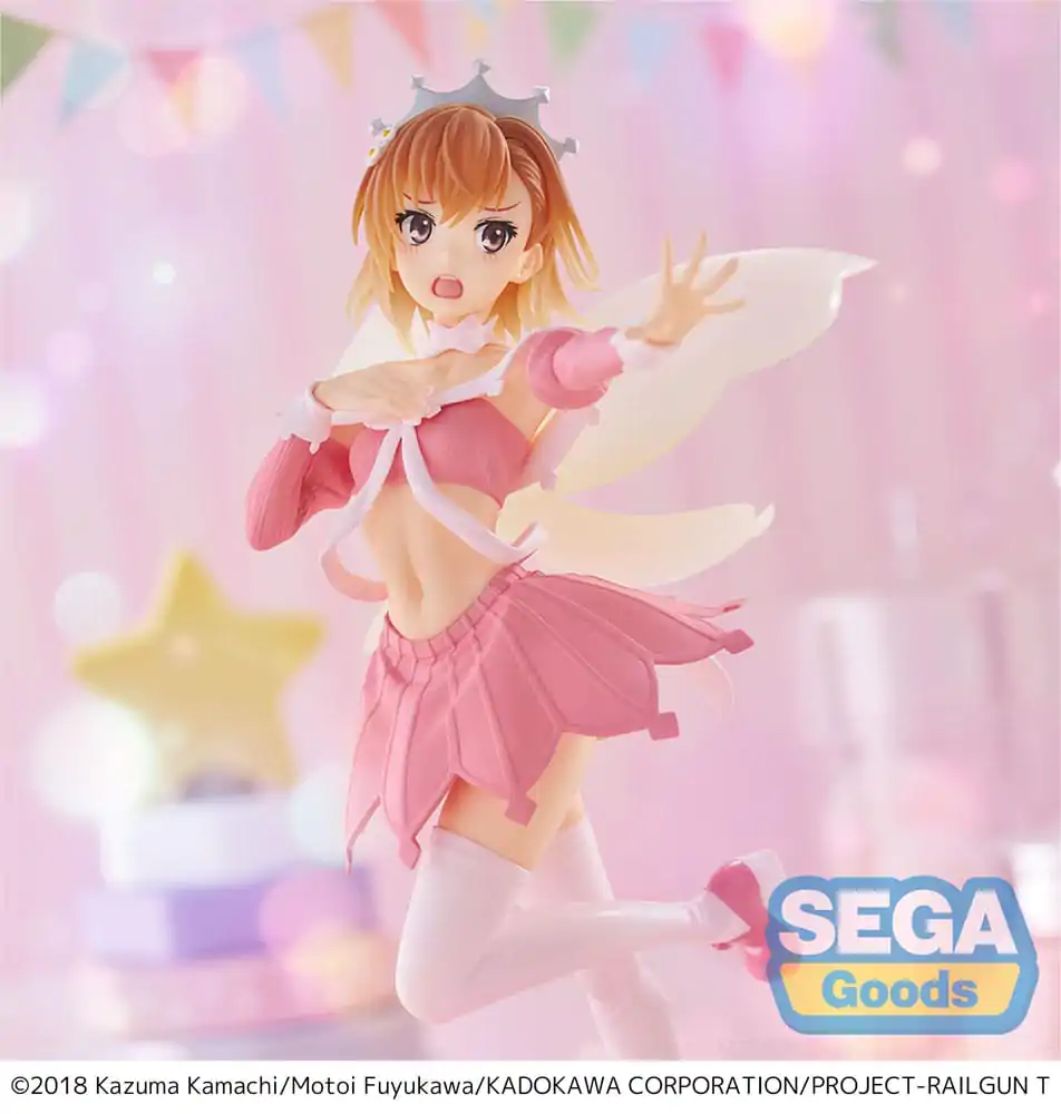 A Certain Scientific Railgun T Luminasta PVC Kip Mikoto Misaka Great Spirit Maid 20 cm fotografija izdelka