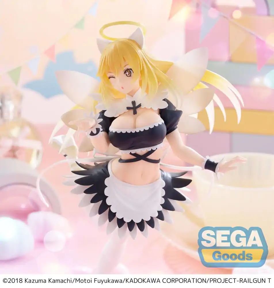 A Certain Scientific Railgun T Luminasta PVC kip Misaki Shokuhou Fallen Angel Maid 20 cm fotografija izdelka