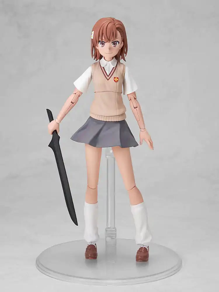 A Certain Scientific Railgun T Plastični model komplet Mikoto Misaka 16 cm fotografija izdelka